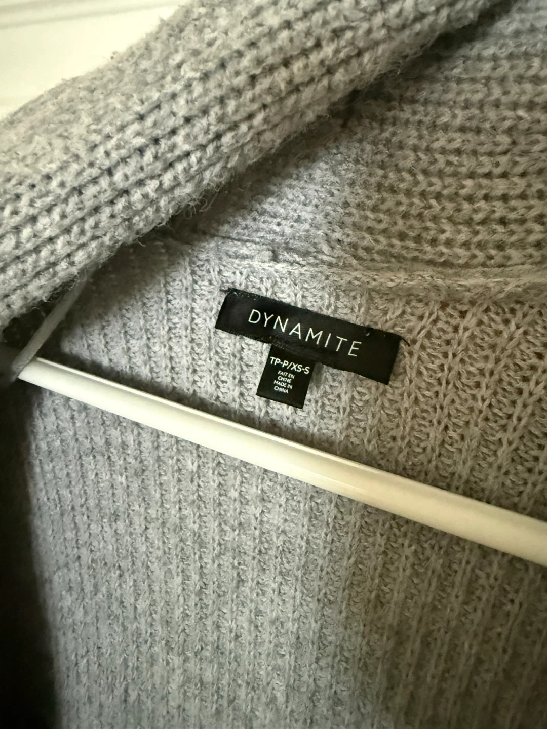 Dynamite Grey Long Cardigan Sweater - photo 2