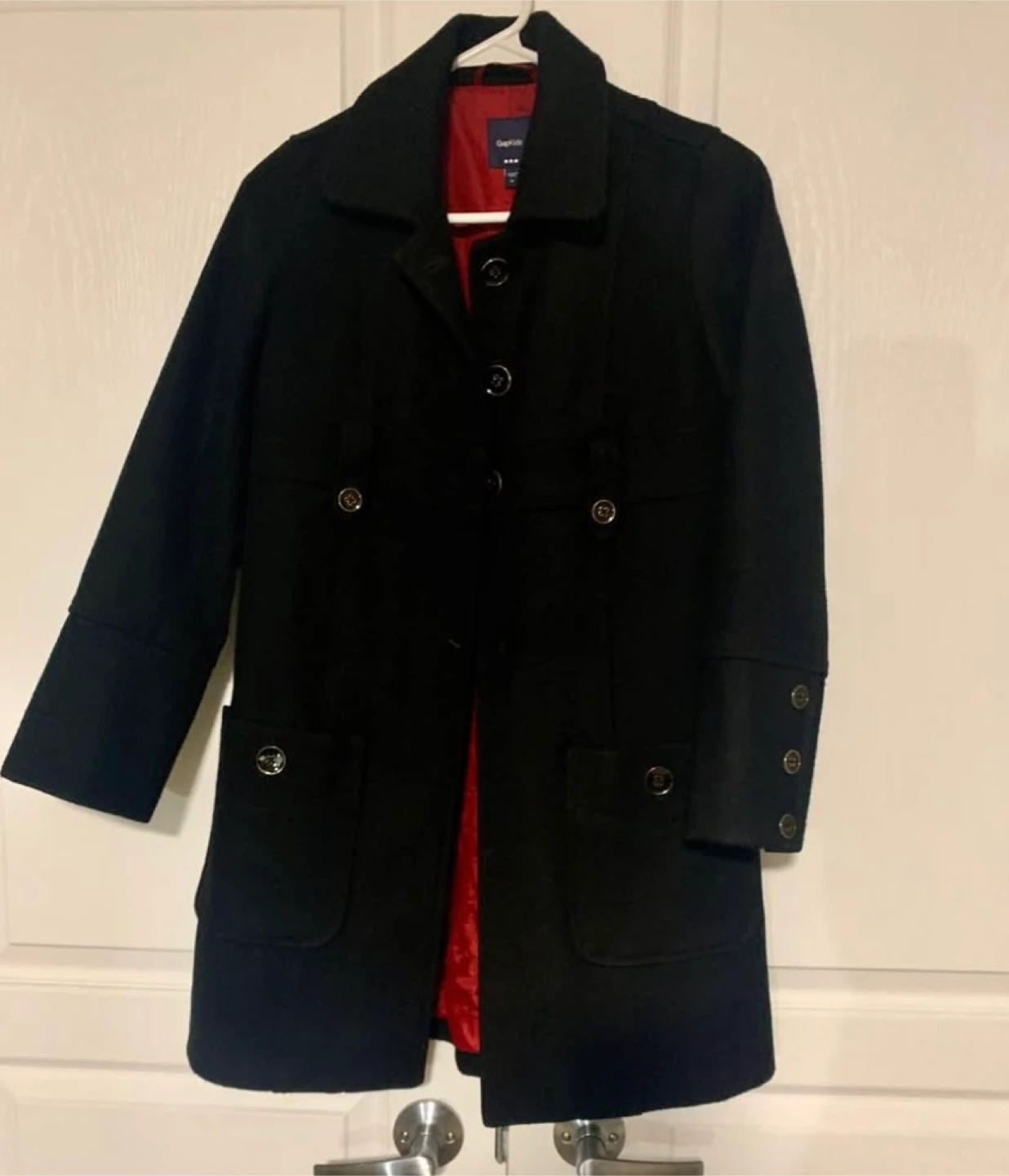 Gap Kids Black Wool Blend Coat - photo 3