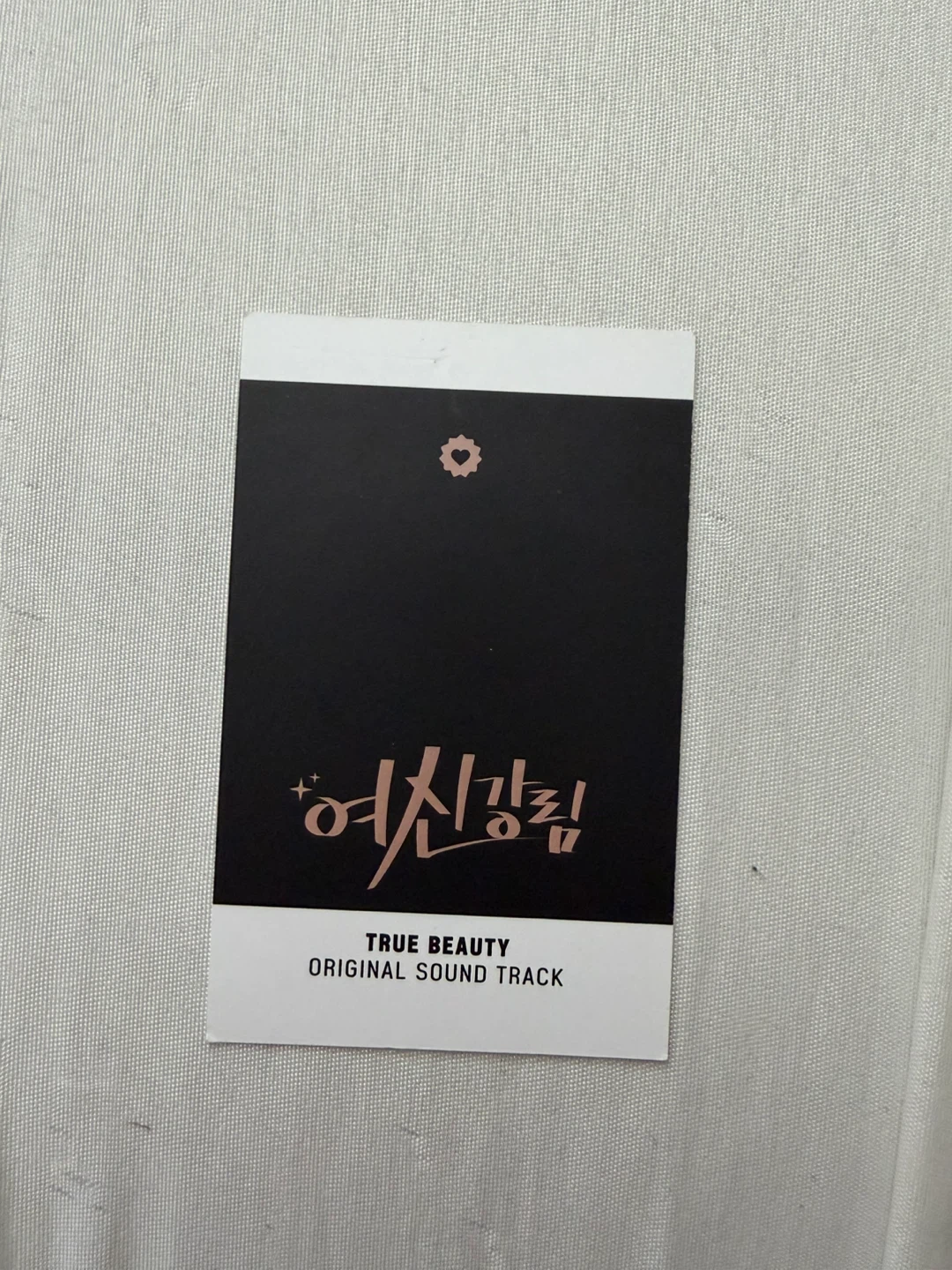 True Beauty Original Soundtrack Photo Card - photo 2