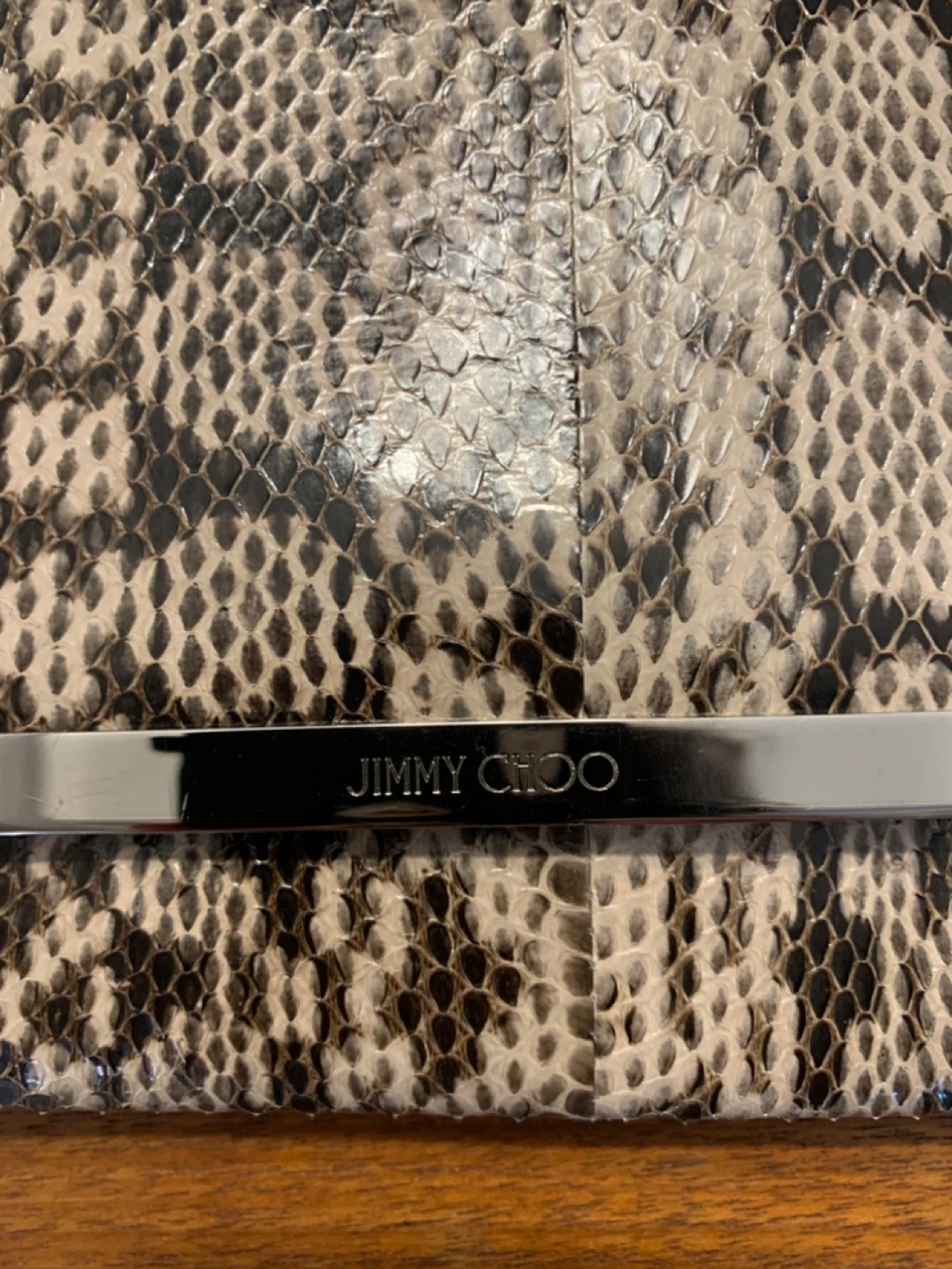 Jimmy Choo Snakeskin Clutch - photo 2