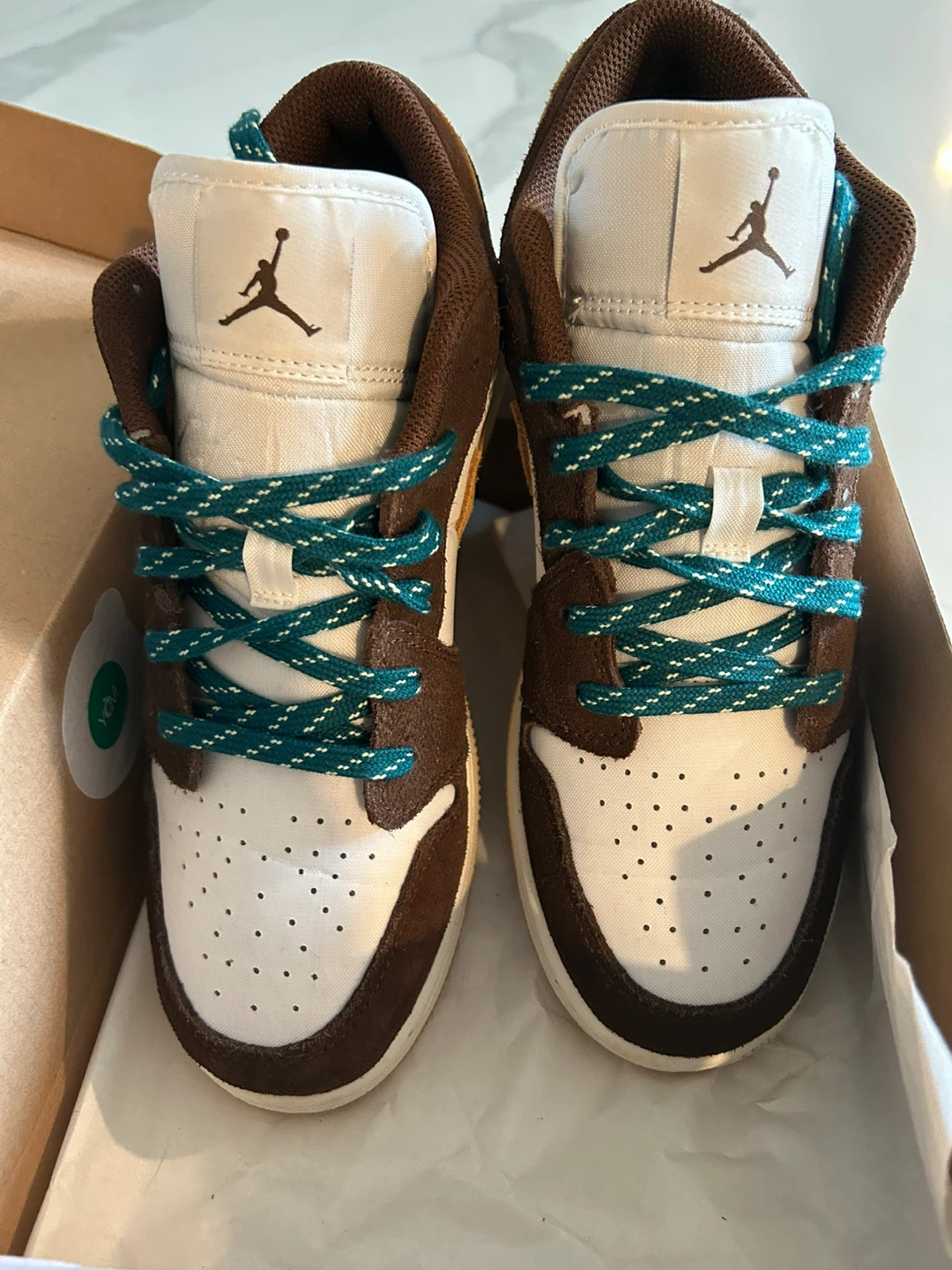 Air Jordan 1 Low SE (GS) Cacao Wow / Cacao Wow - Twine