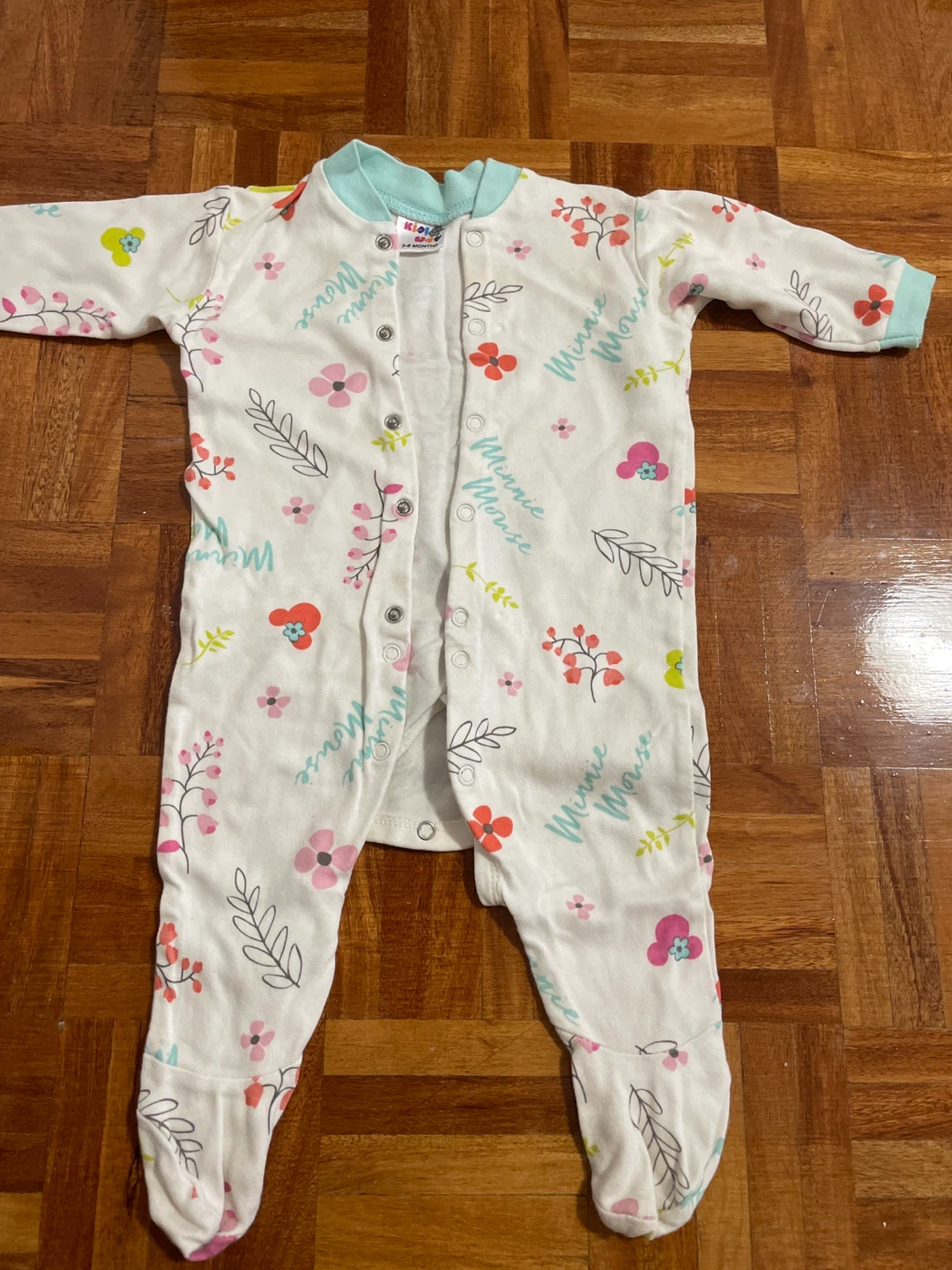 Kiko & Baby Minnie Mouse Baby Onesie