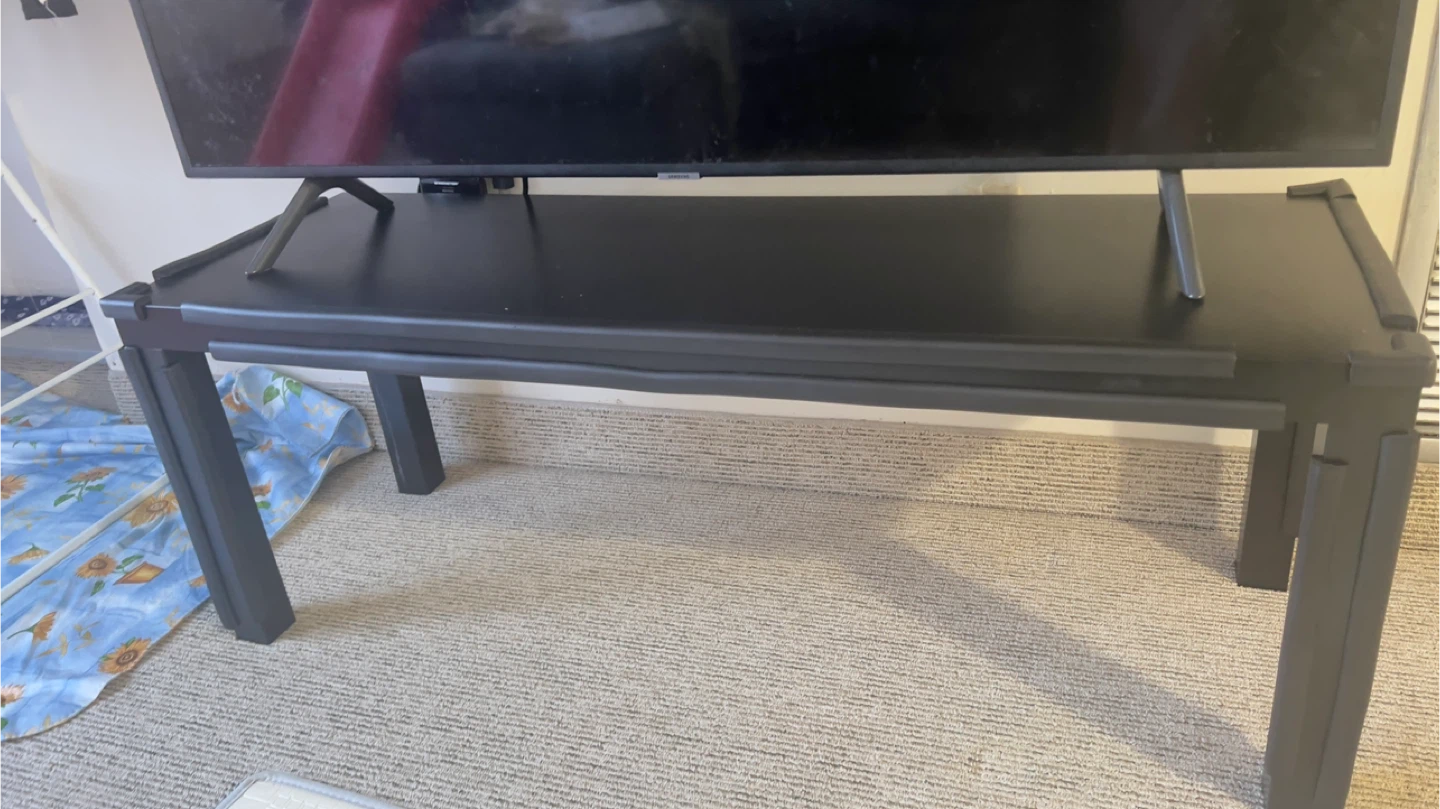 Black TV Stand - photo 3