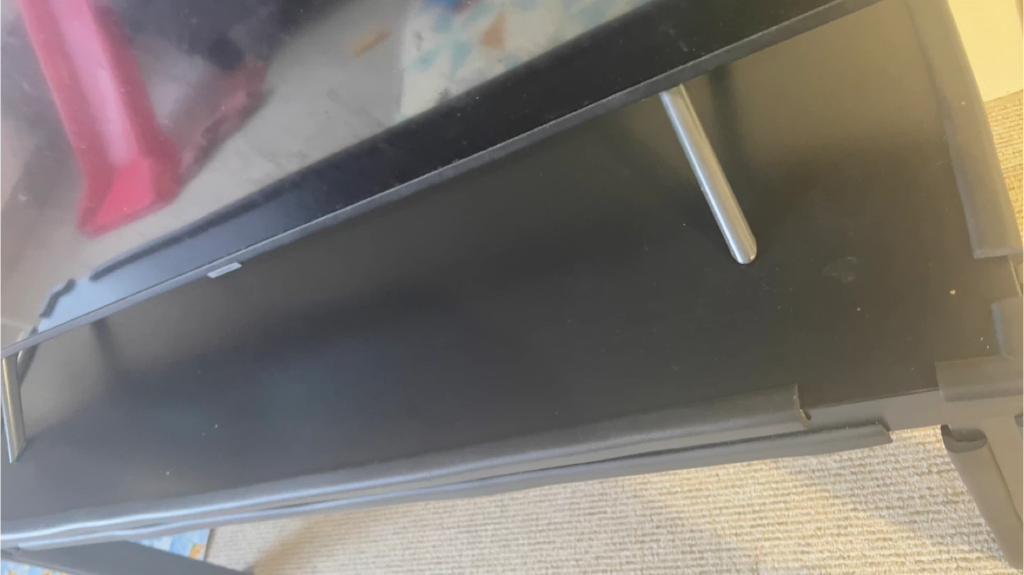 Black TV Stand - photo 4