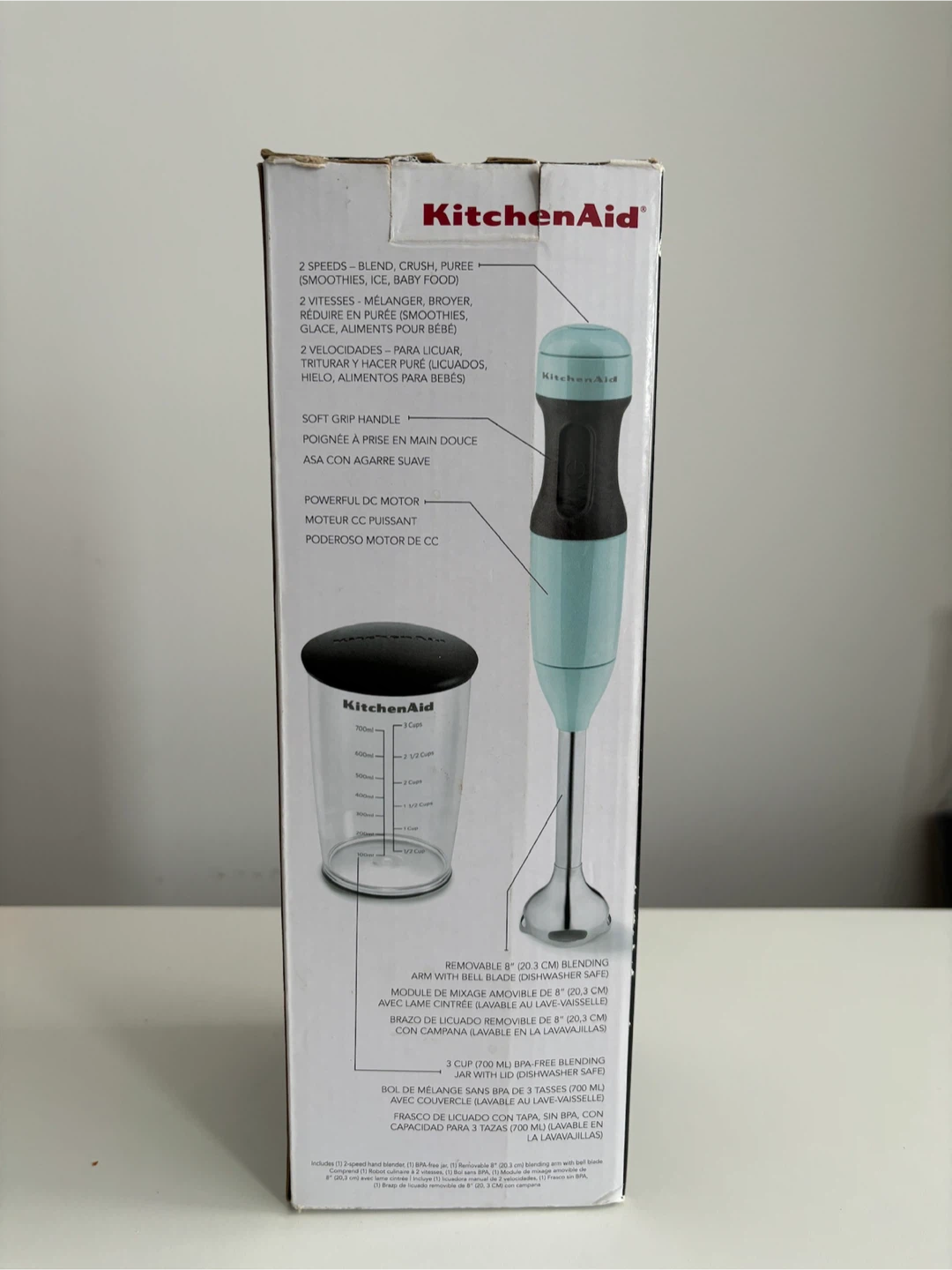 KitchenAid Hand Blender - Ice Blue - photo 4