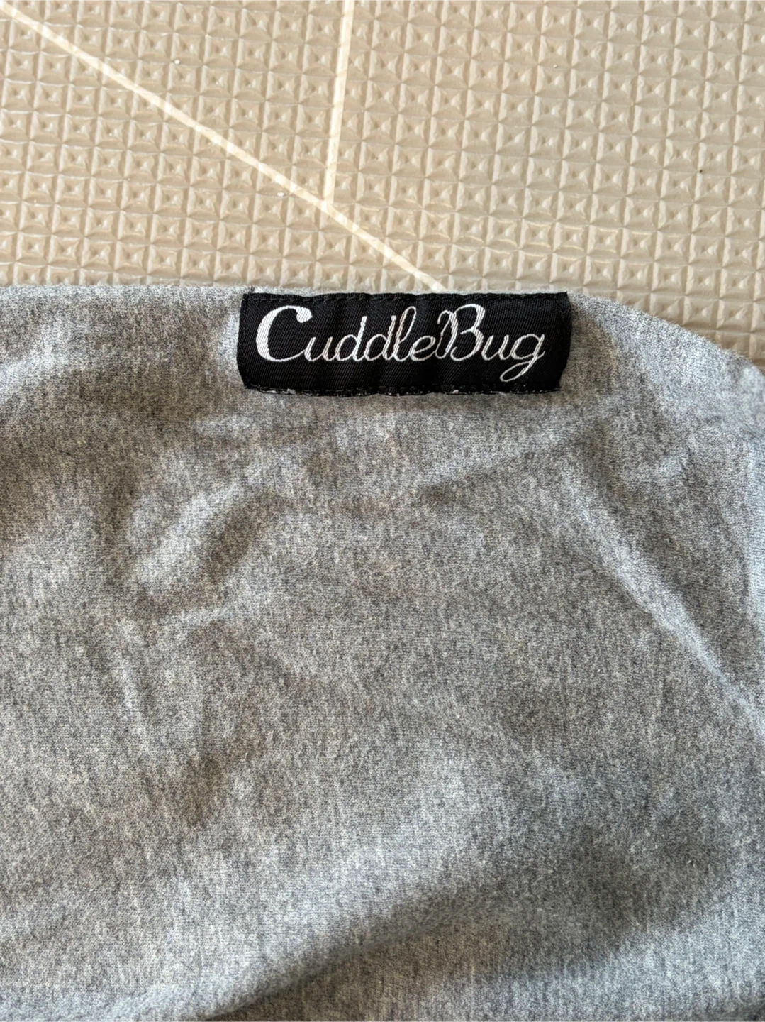 Cuddle Bug Baby Wrap Carrier - Grey