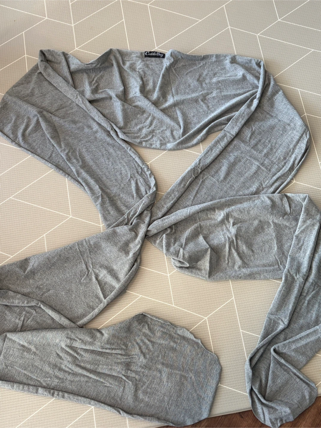 Cuddle Bug Baby Wrap Carrier - Grey - photo 3
