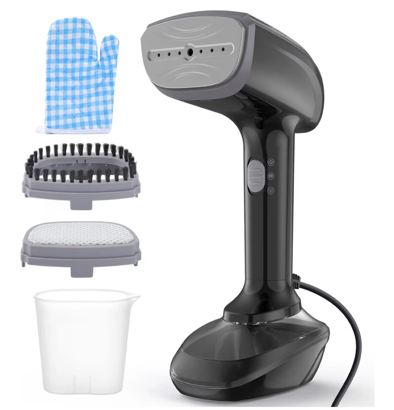 TAYDZSW Handheld Fabric Steamer - Black - photo 2