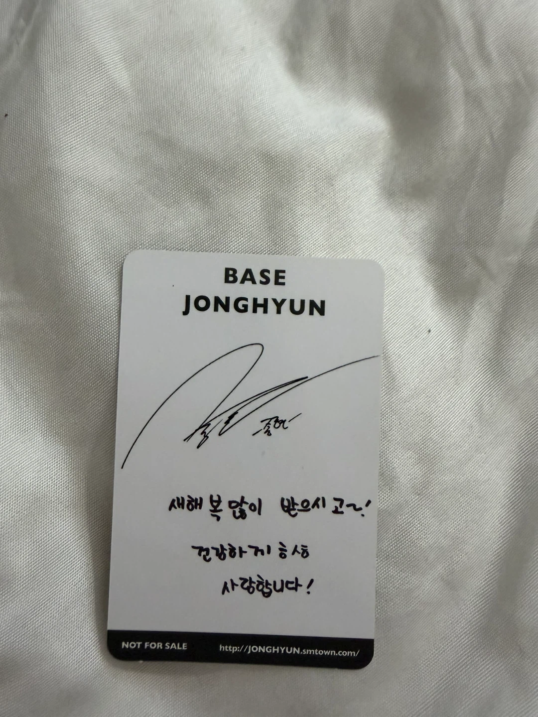 Jonghyun "Base" Photocard - photo 3