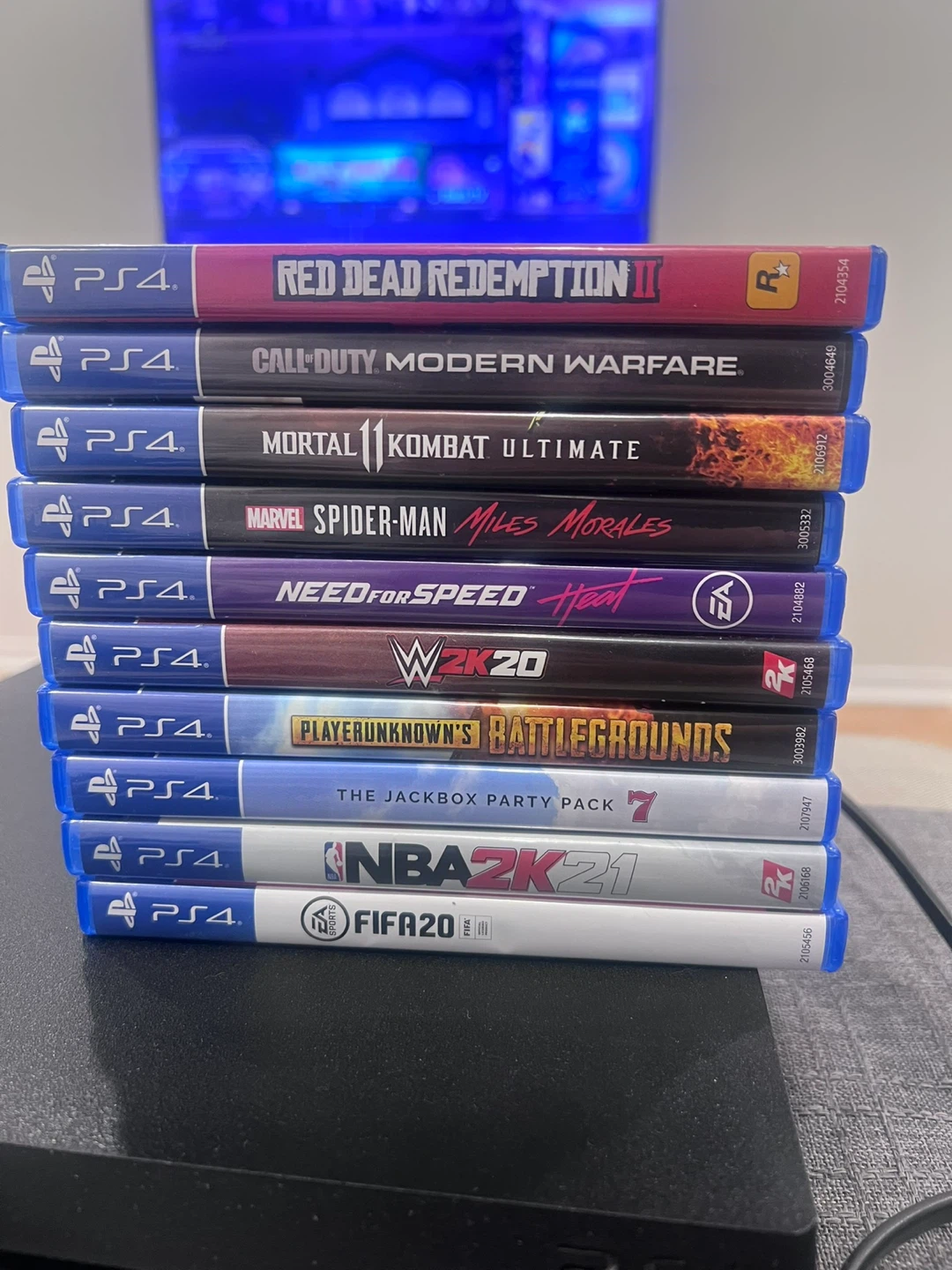 PlayStation 4 Pro 1TB Console with Games and Controllers - photo 3
