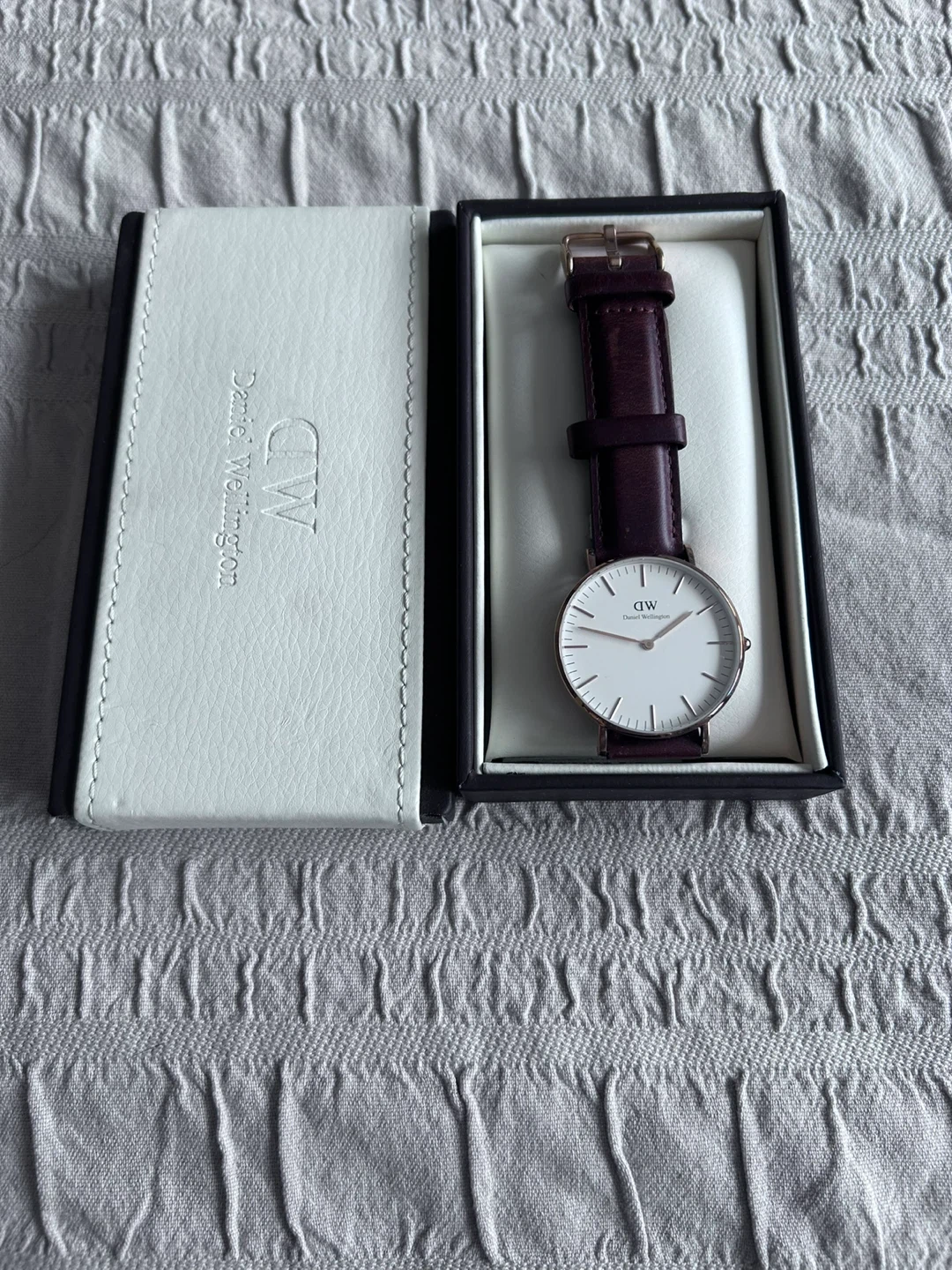 Daniel Wellington Watch with Leather Strap
