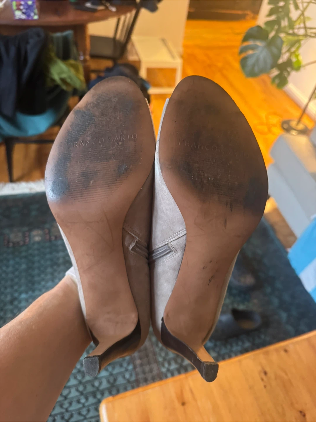 Franco Sarto Suede Ankle Booties - photo 5