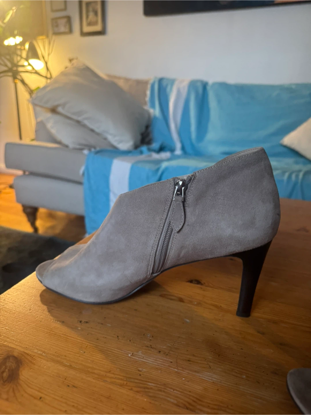 Franco Sarto Suede Ankle Booties - photo 3