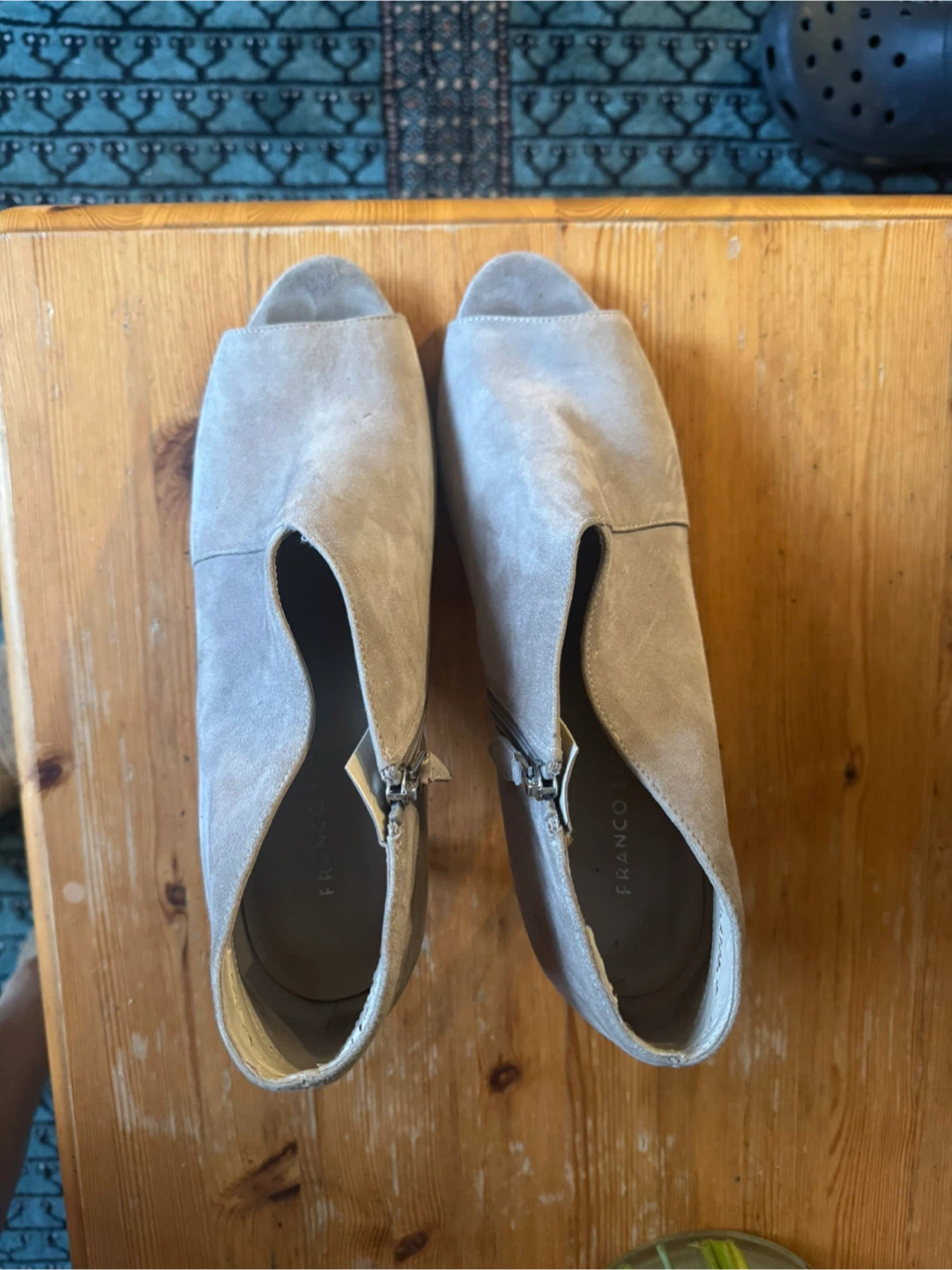 Franco Sarto Suede Ankle Booties - photo 4