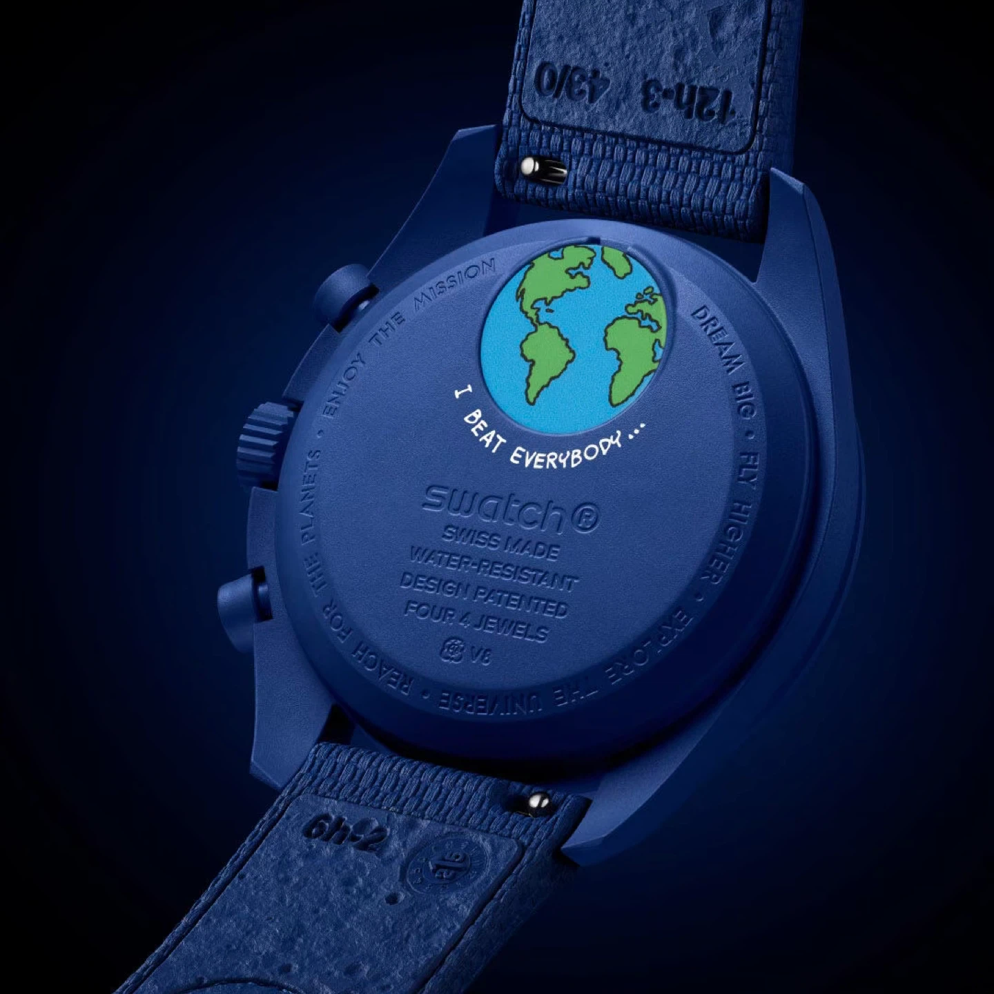 Swatch x Omega Mission to Earthphase Moonshine Gold Corn Moon - photo 5