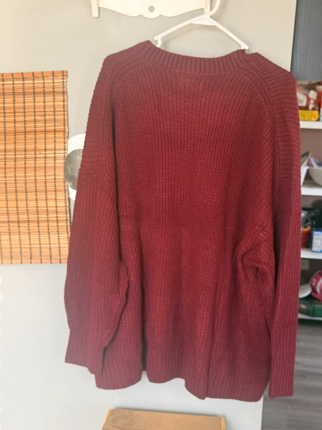 SO Women's Burgundy Knit Sweater - 3X - photo 4
