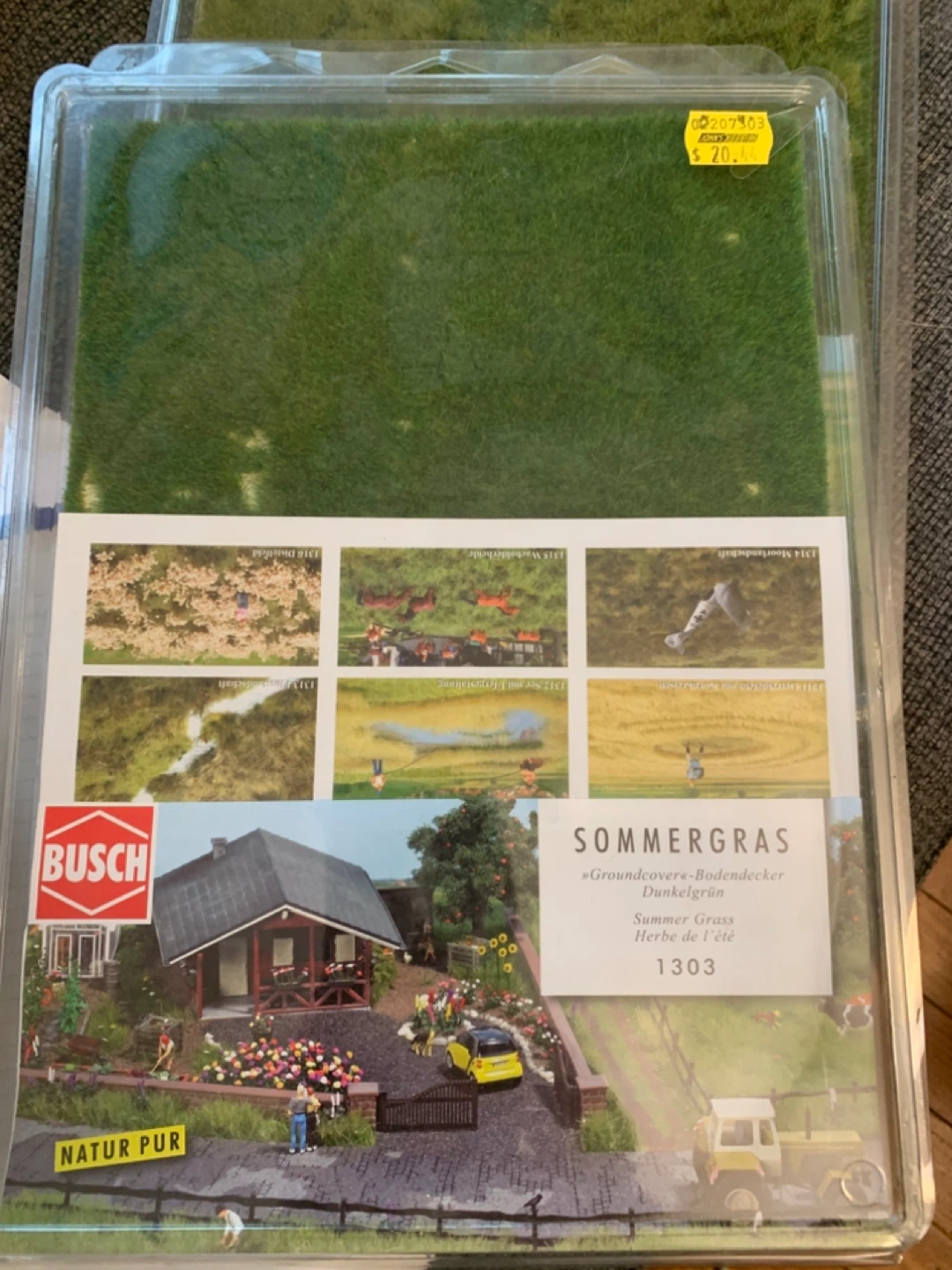 Model miniature Scenery Grass Mat - photo 3