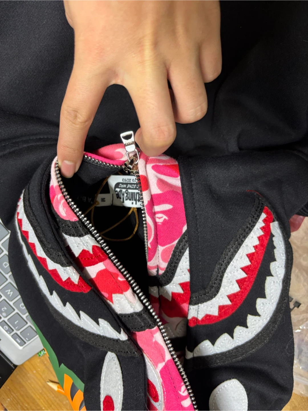 A Bathing Ape Shark doubled Hoodie - photo 5