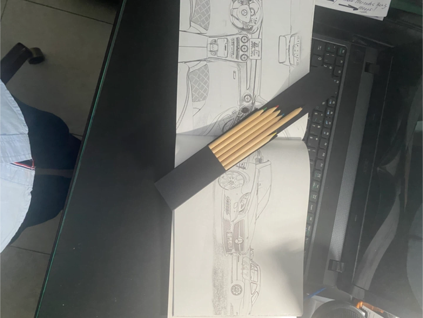 Mercedes-Benz "Gallery of Fine Art" Coloring Book with Pencils - photo 4
