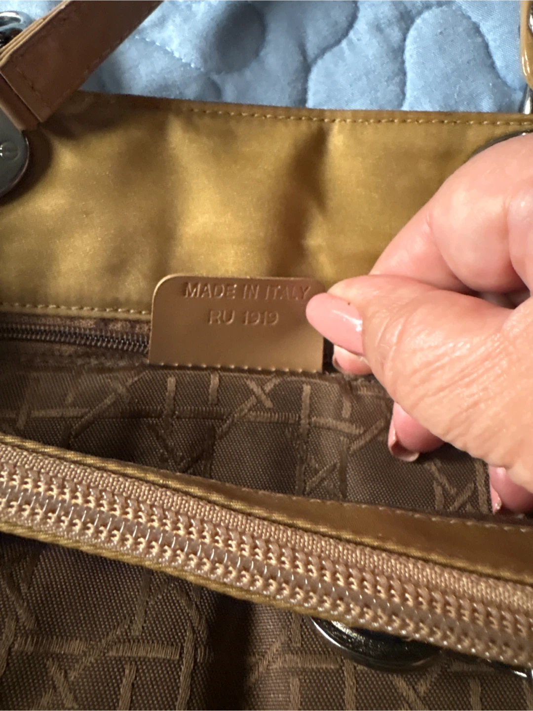 Christian Dior Quilted Nylon Tote Bag - photo 5