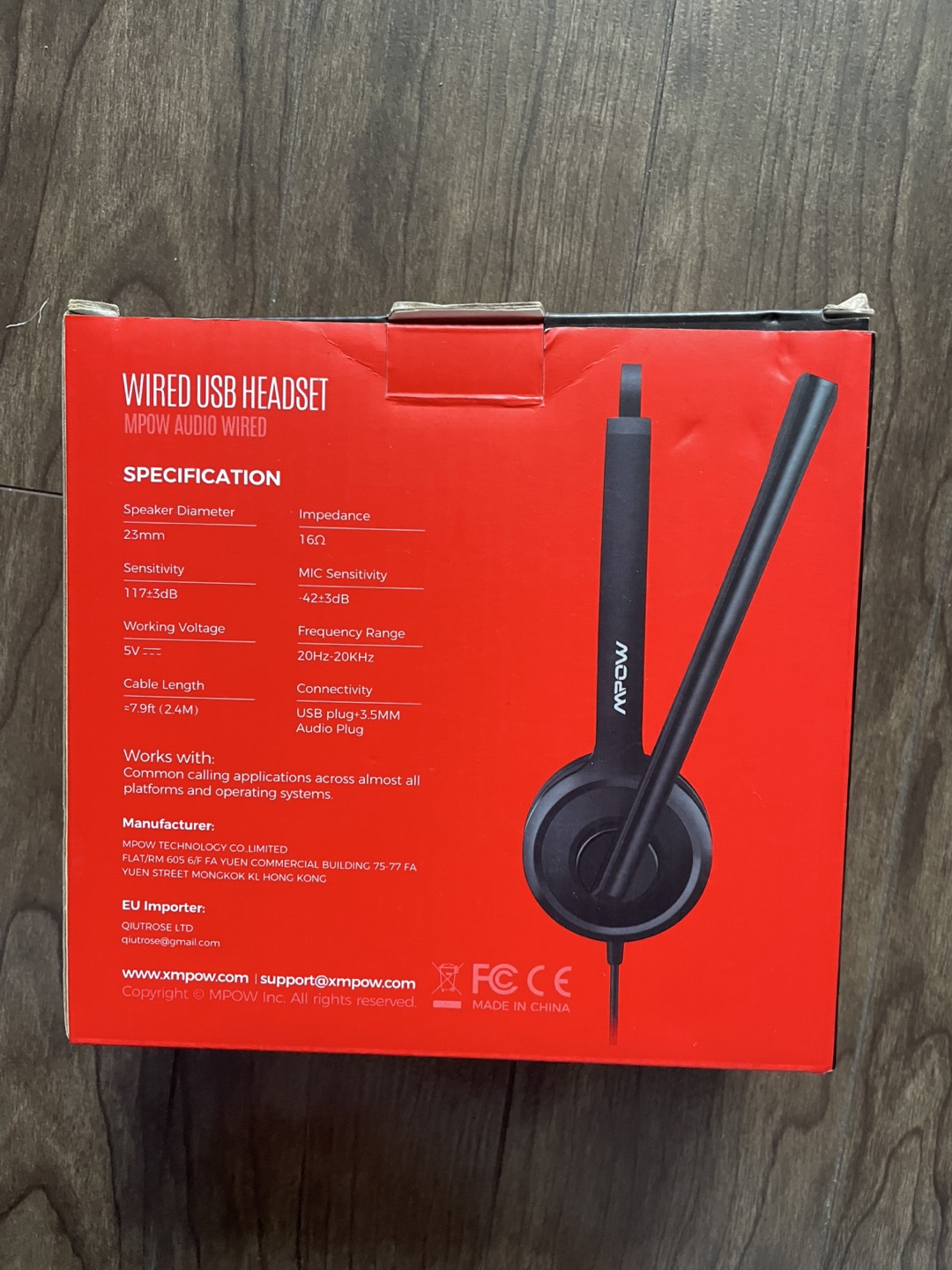 MPOW Wired USB Headset BH323A - photo 2