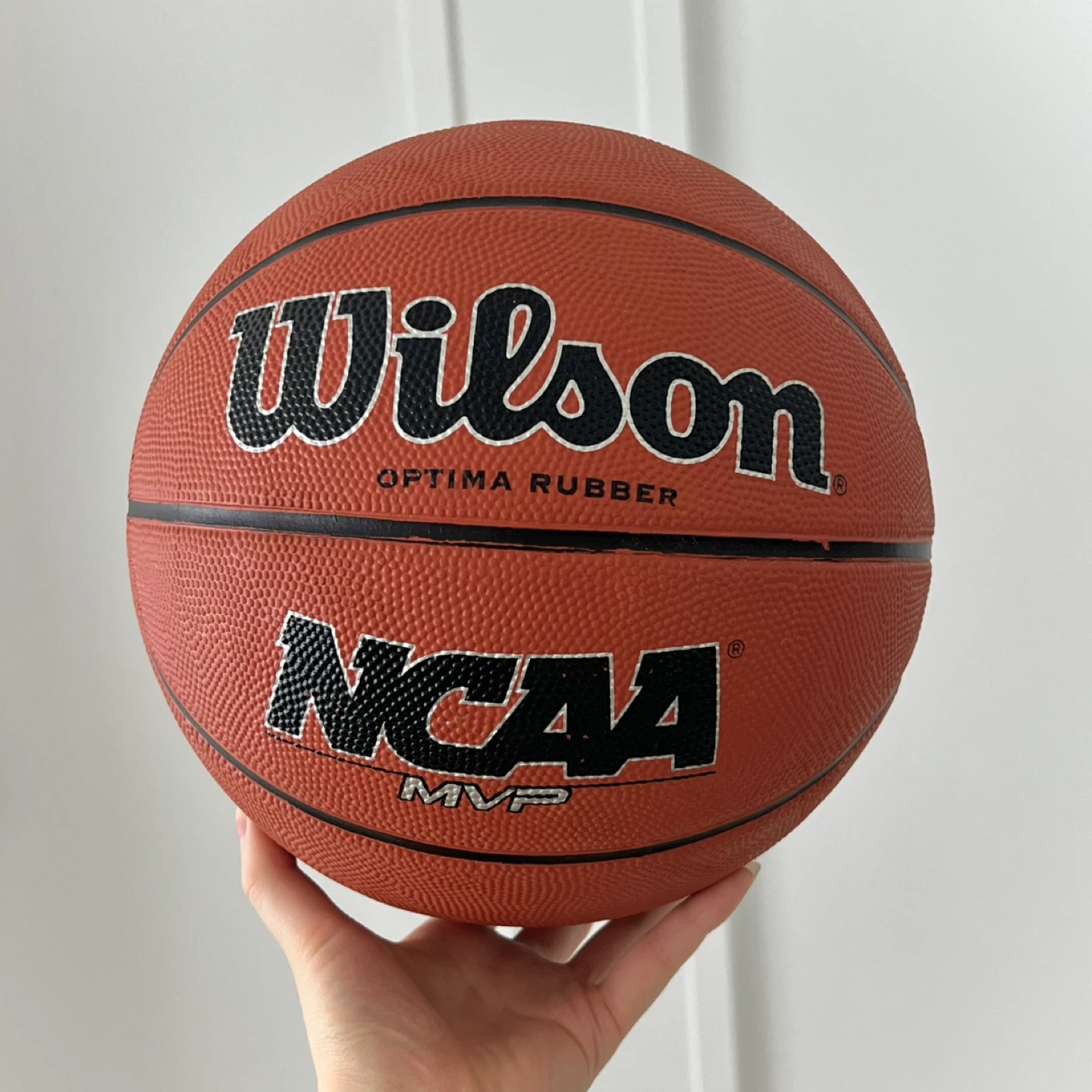 (Retail $56)Wilson NCAA MVP Rubber Basketball