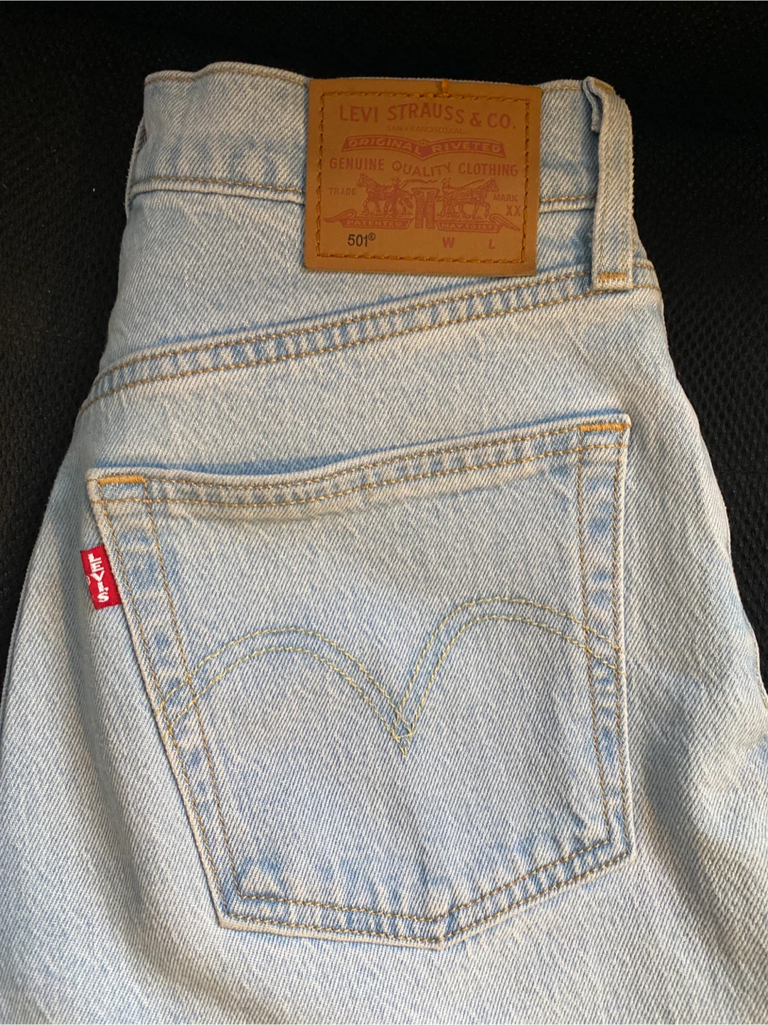 Levi's 501® Original Fit Women's Jeans - Light Wash 25W x 32L