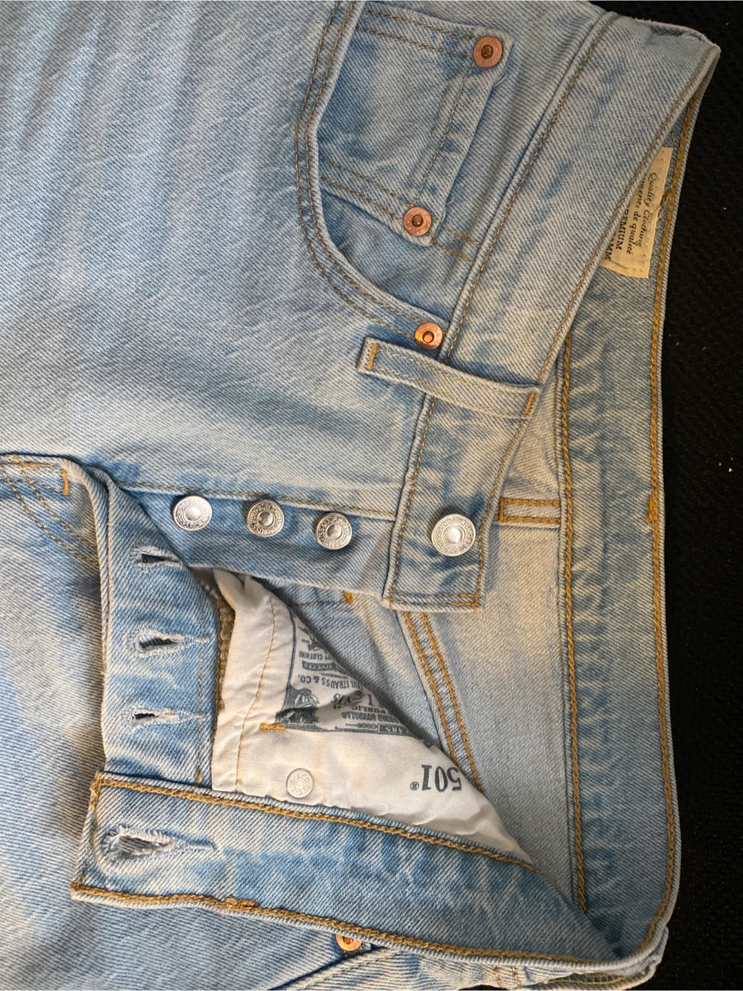 Levi's 501® Original Fit Women's Jeans - Light Wash 25W x 32L - photo 3