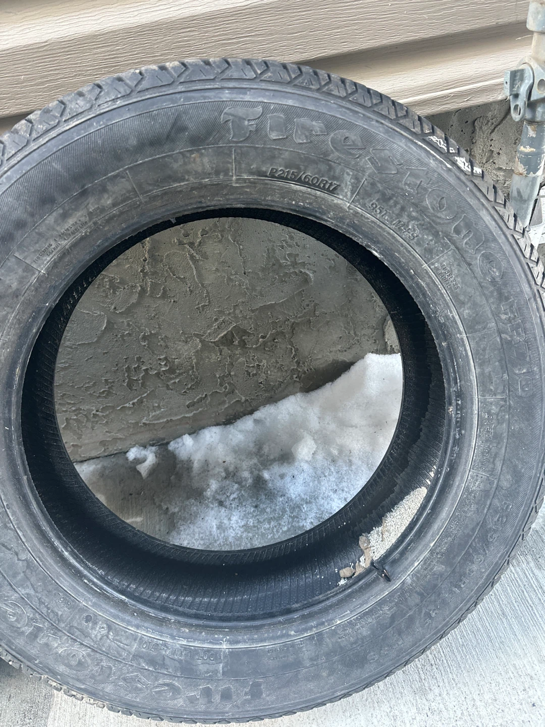 Firestone Tires (2) P215/60R17