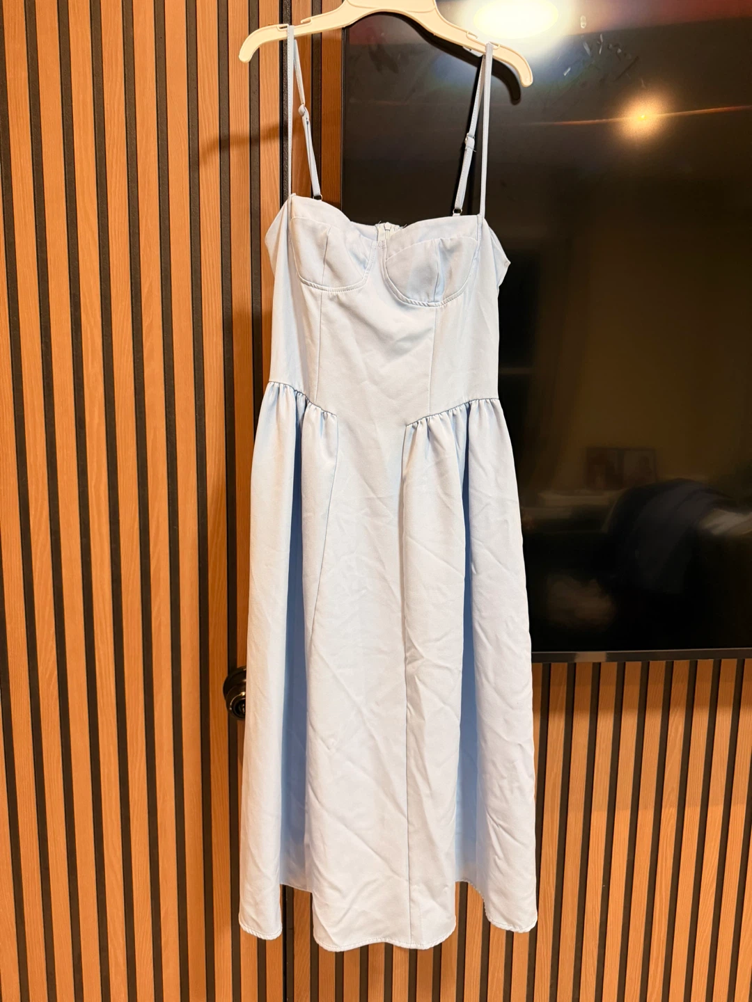 Light Blue Slip Dress