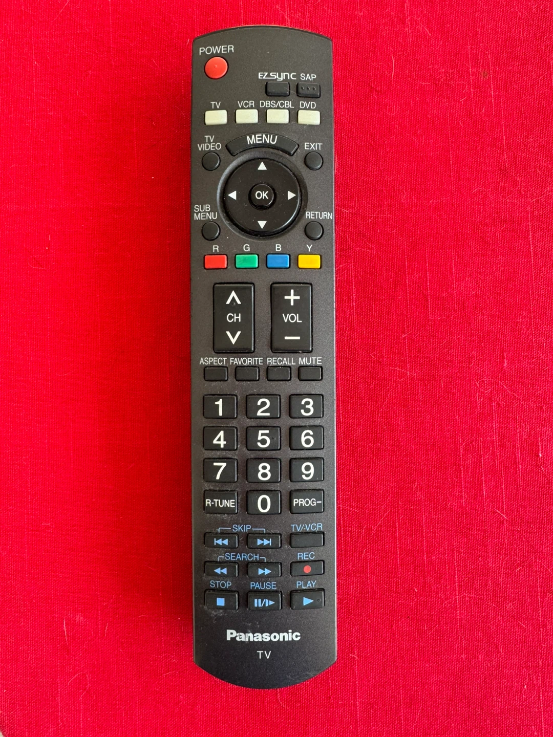 Panasonic TV Remote Control.