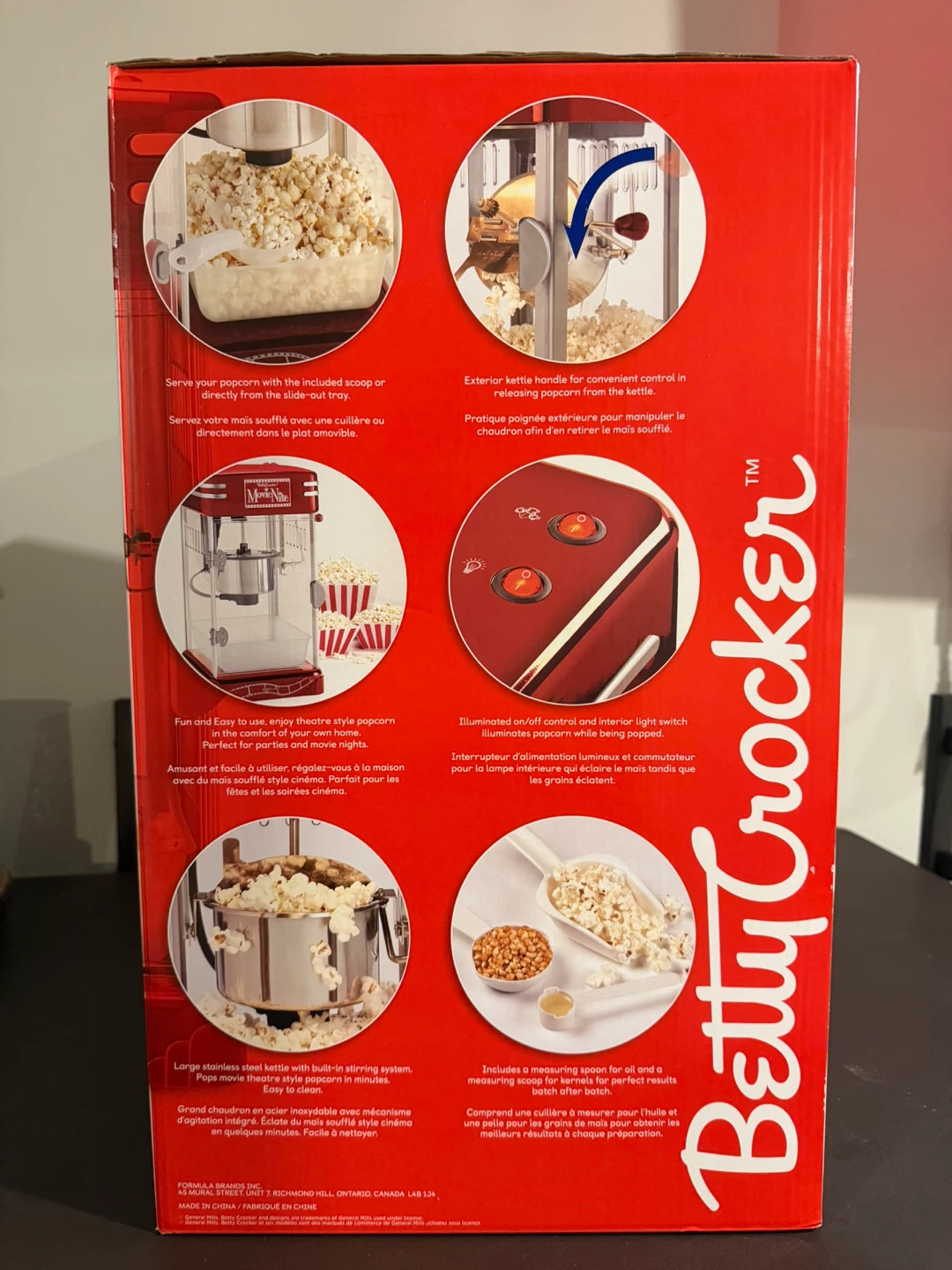 Betty Crocker Cinema-Style Kettle Popcorn Popper - photo 2