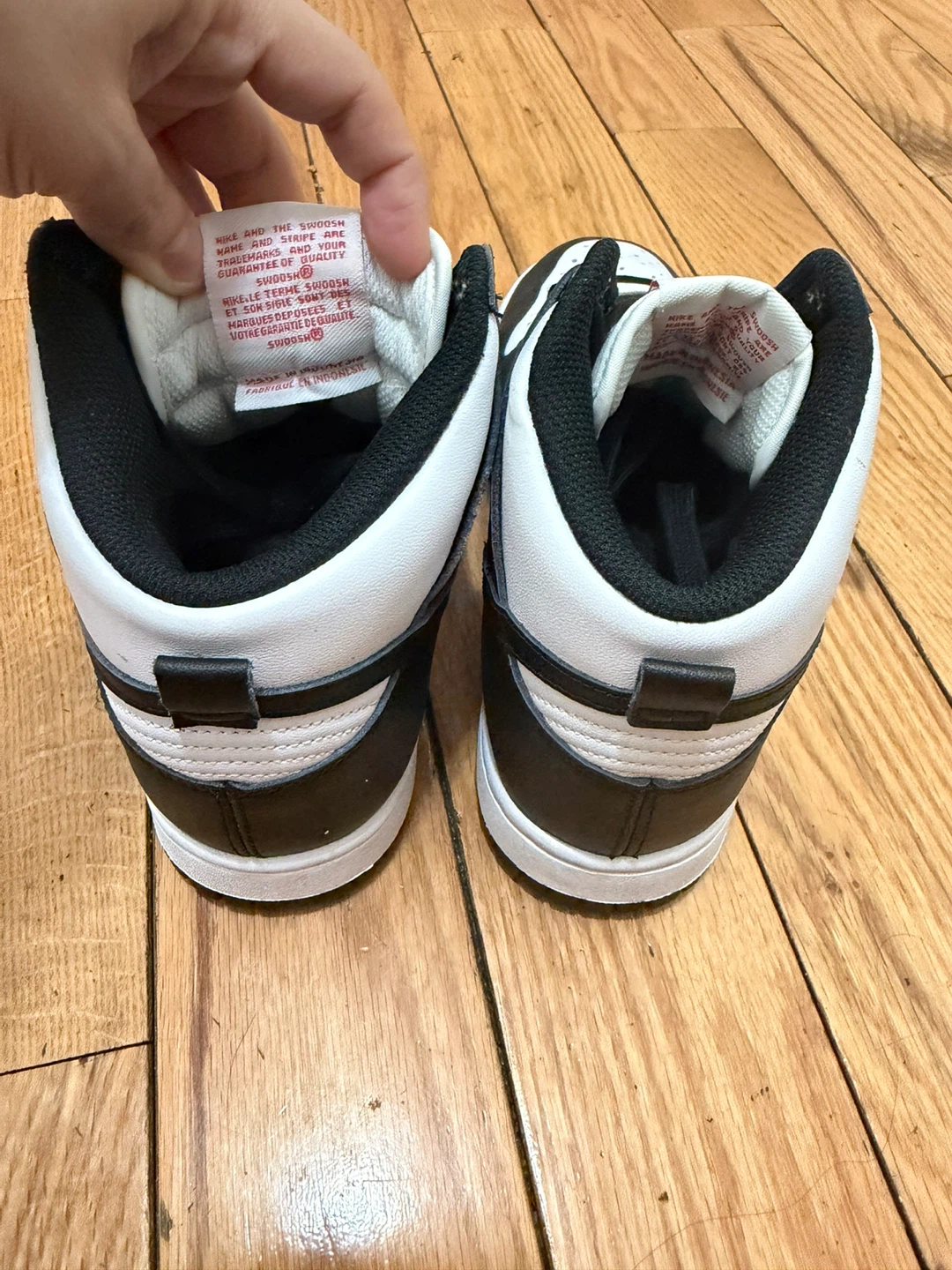 Nike Dunk High Panda m - photo 5