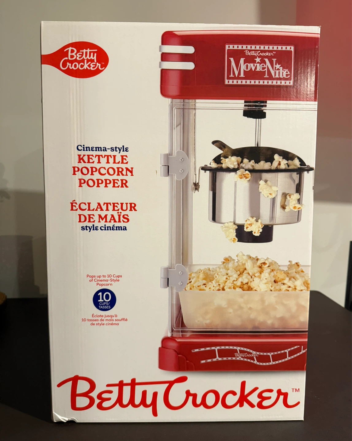 Betty Crocker Cinema-Style Kettle Popcorn Popper