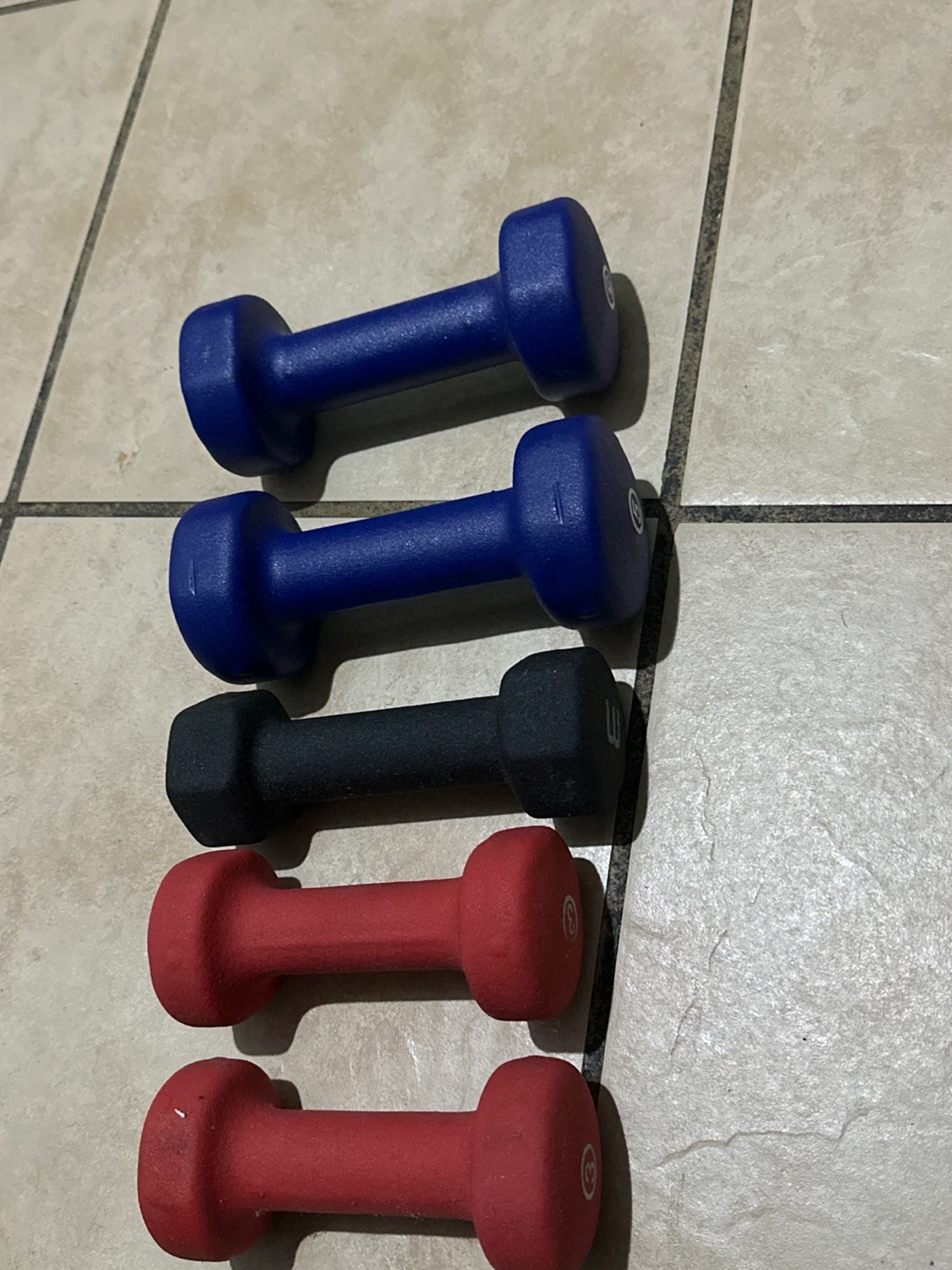 Dumbbell Set - 3lb, 5lb, and 10lb - photo 2
