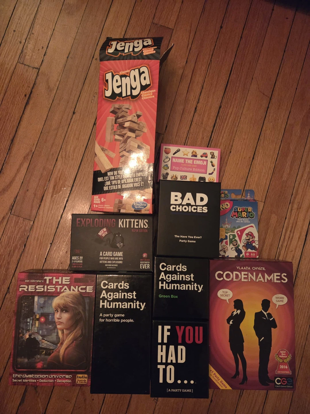 Assorted Party Board Games