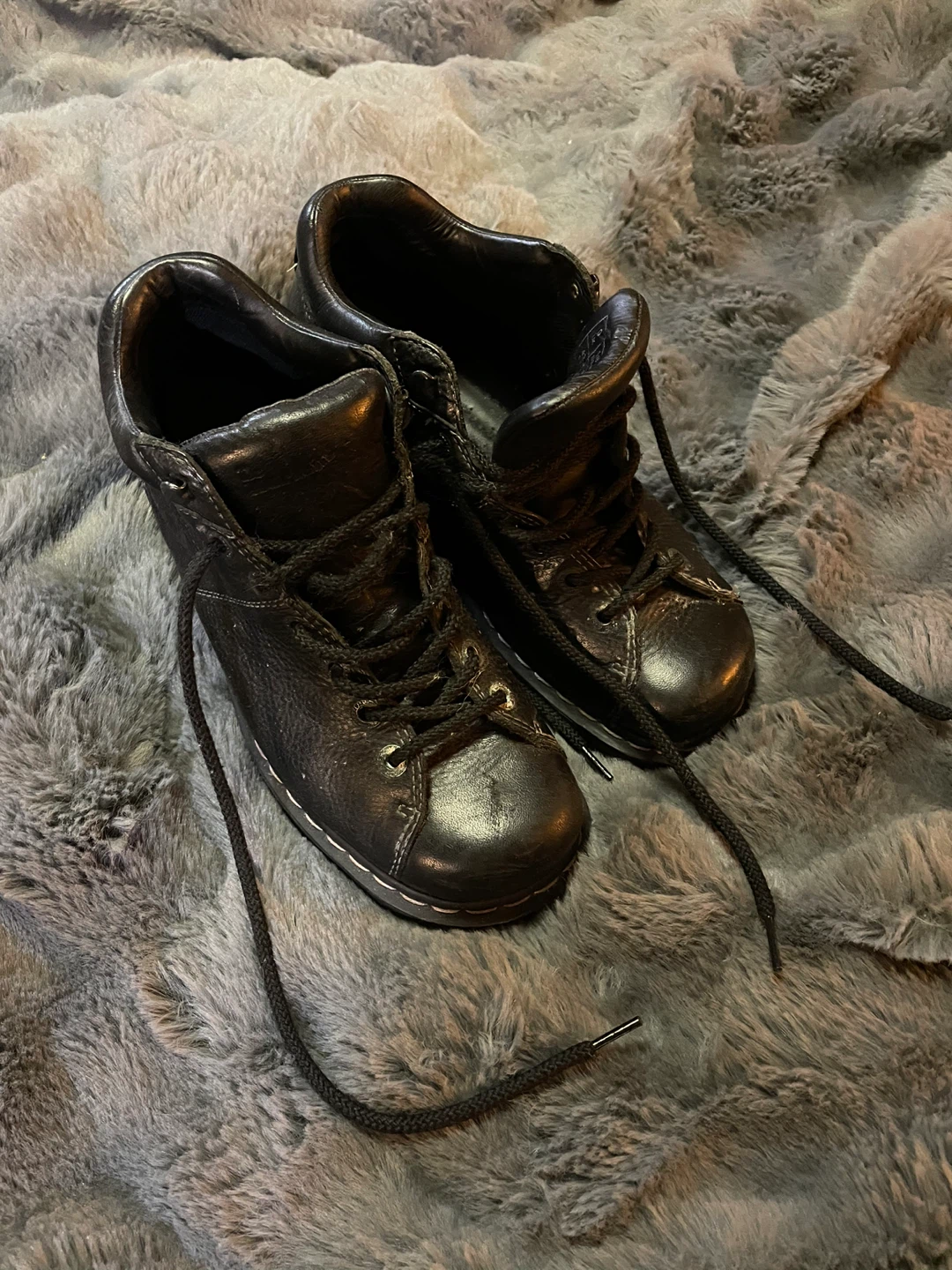 Dr. Martens Black Leather Boots