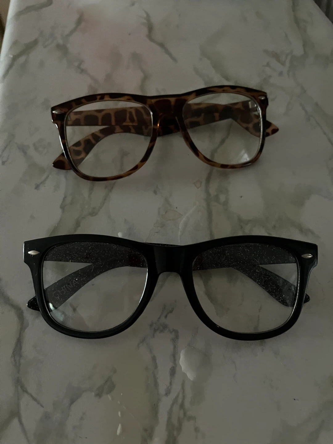 2 Pairs Fashion Glasses
