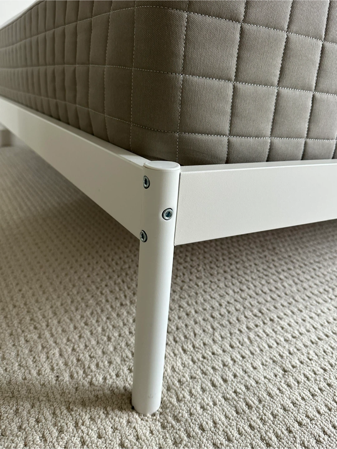 IKEA Queen size Bed Frame + Clean Mattress – $70 OBO - photo 3