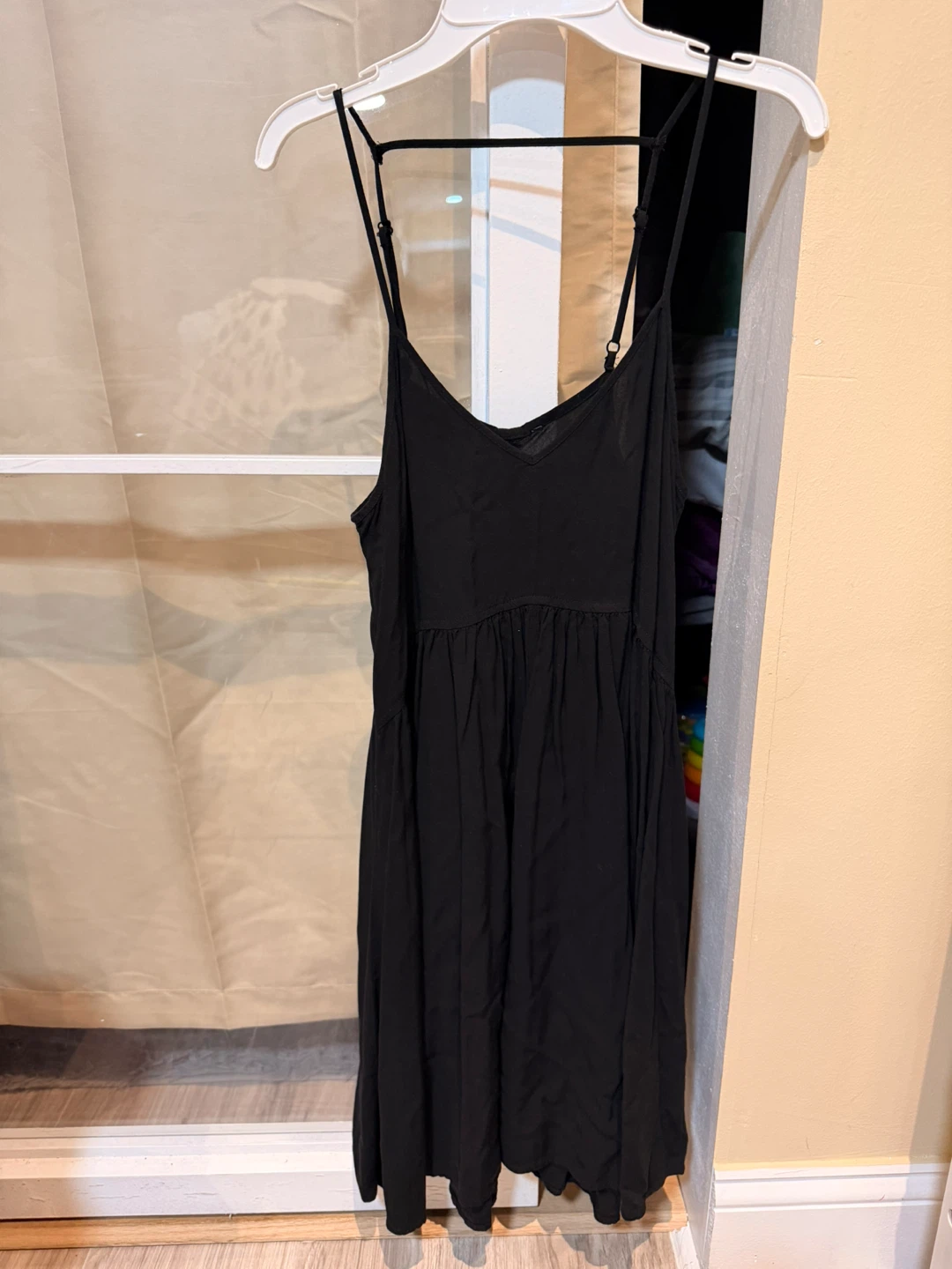 Black Spaghetti Strap Dress
