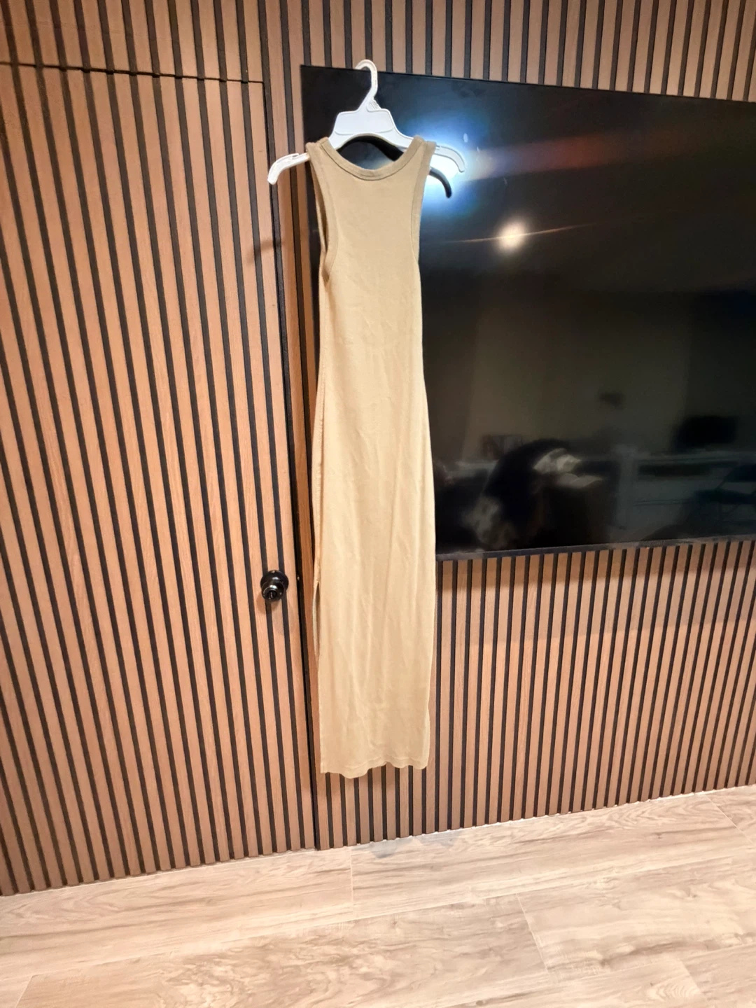 Universal Thread Ribbed Tank Dress - Tan - photo 4