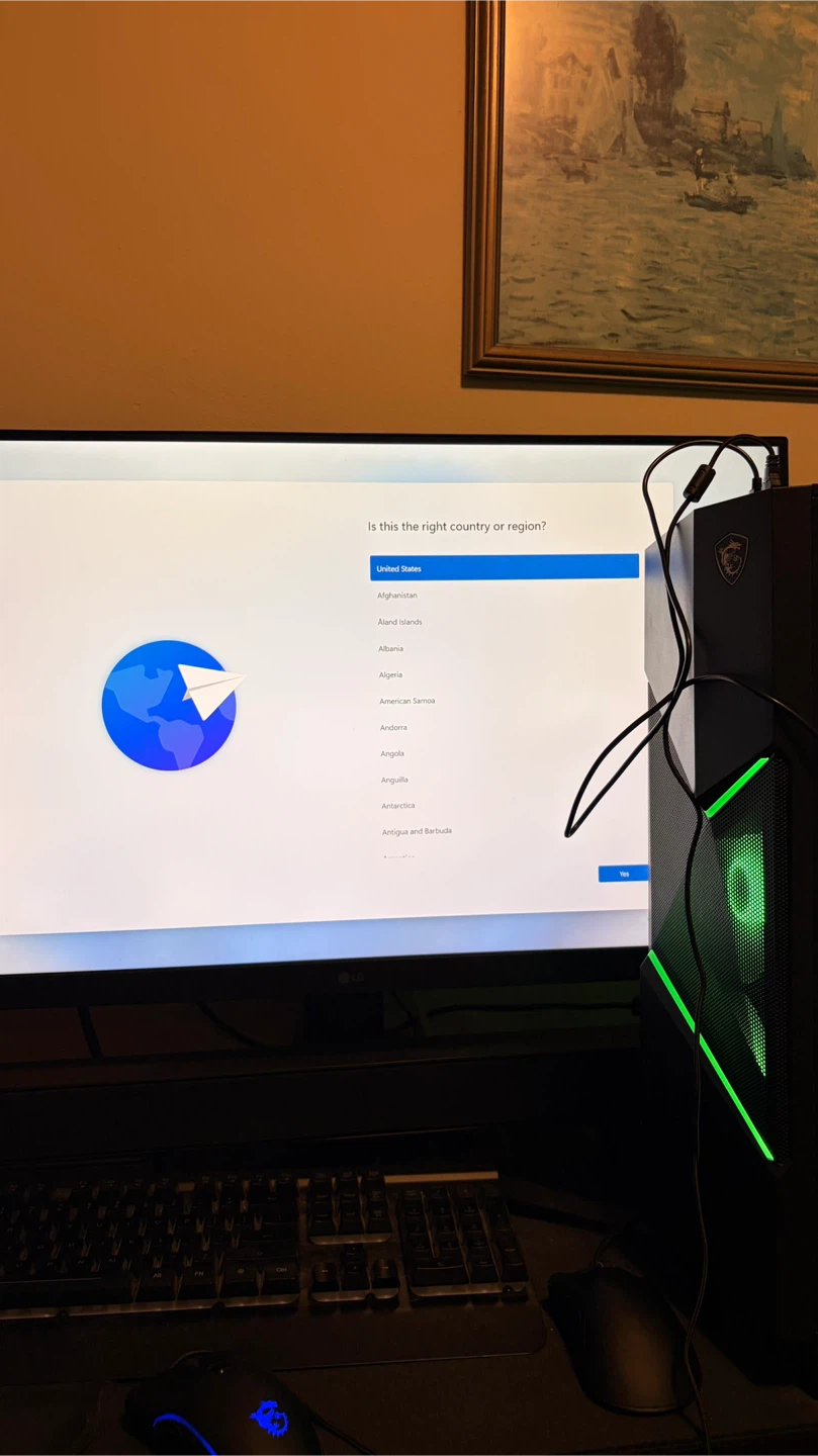 MSI gaming desktop. RTX 5050 GPU - photo 2