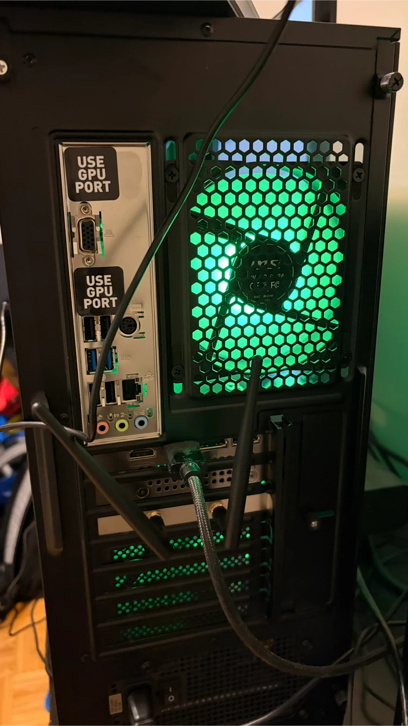 MSI gaming desktop. RTX 5050 GPU - photo 4