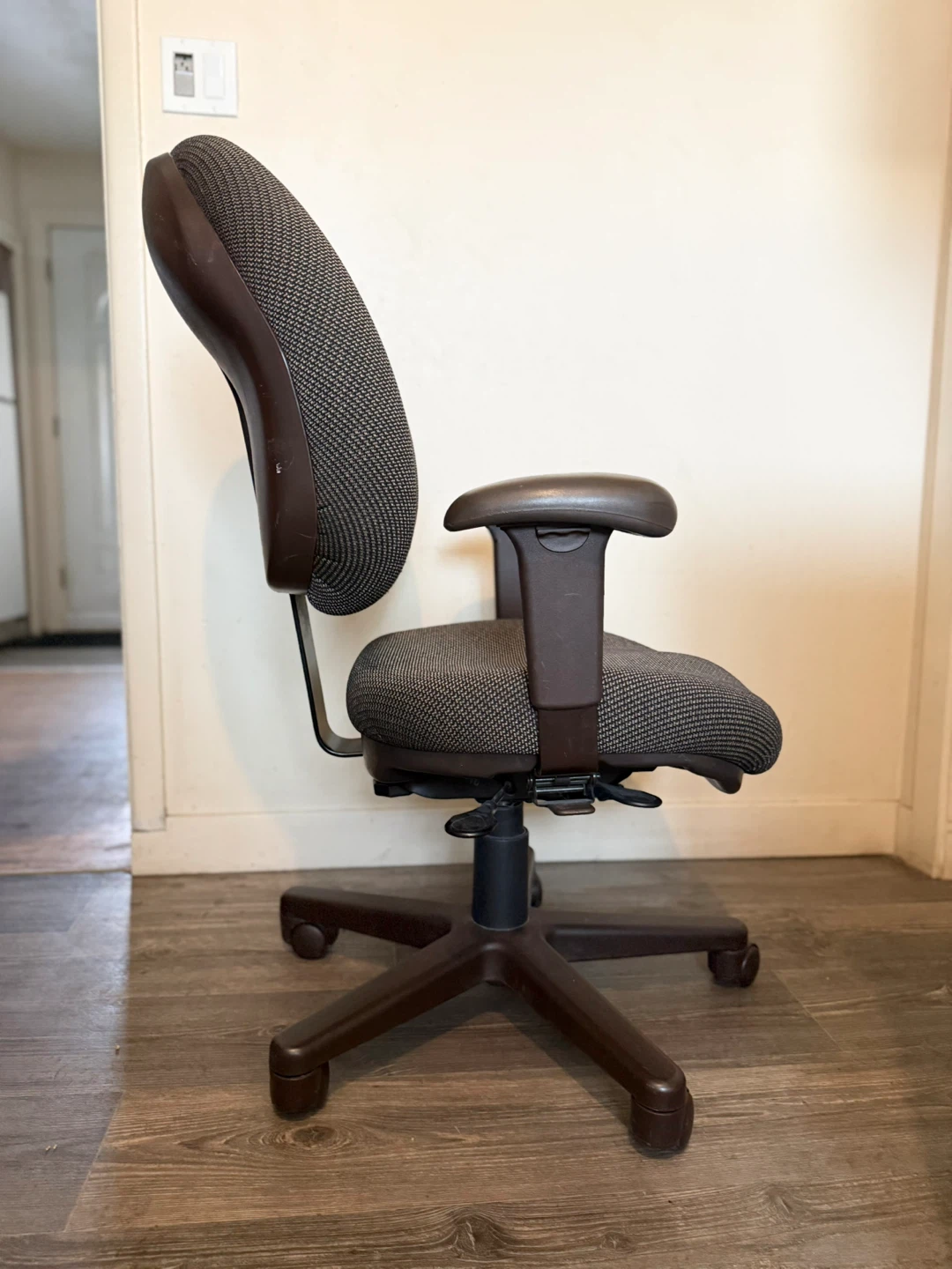 Office Chair - Brown and Grey