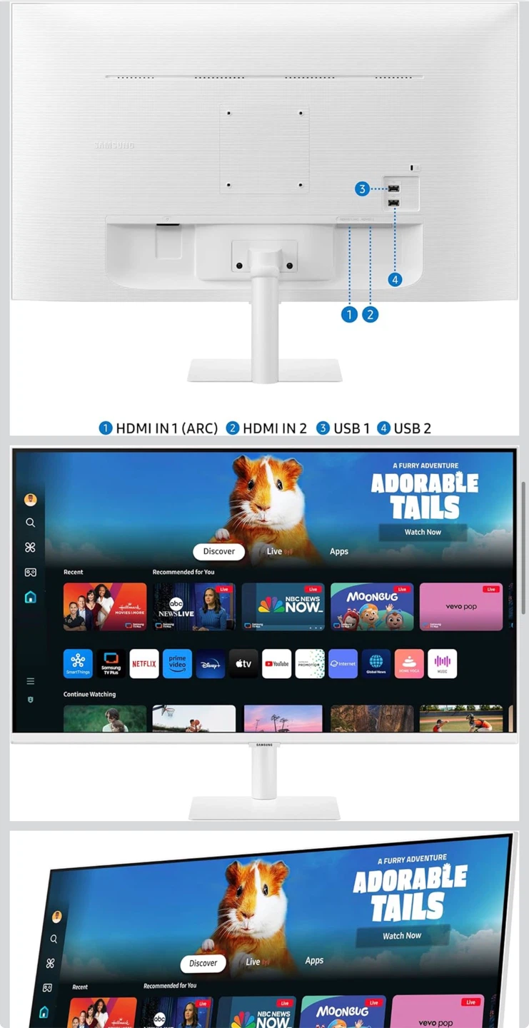 Samsung 27" Smart Monitor M5 - photo 4