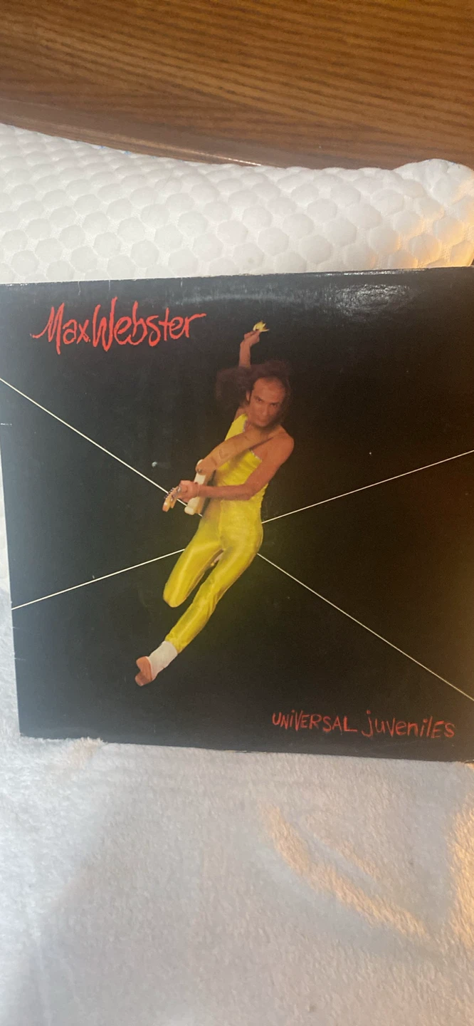 Max Webster Universal Juveniles Vinyl Record