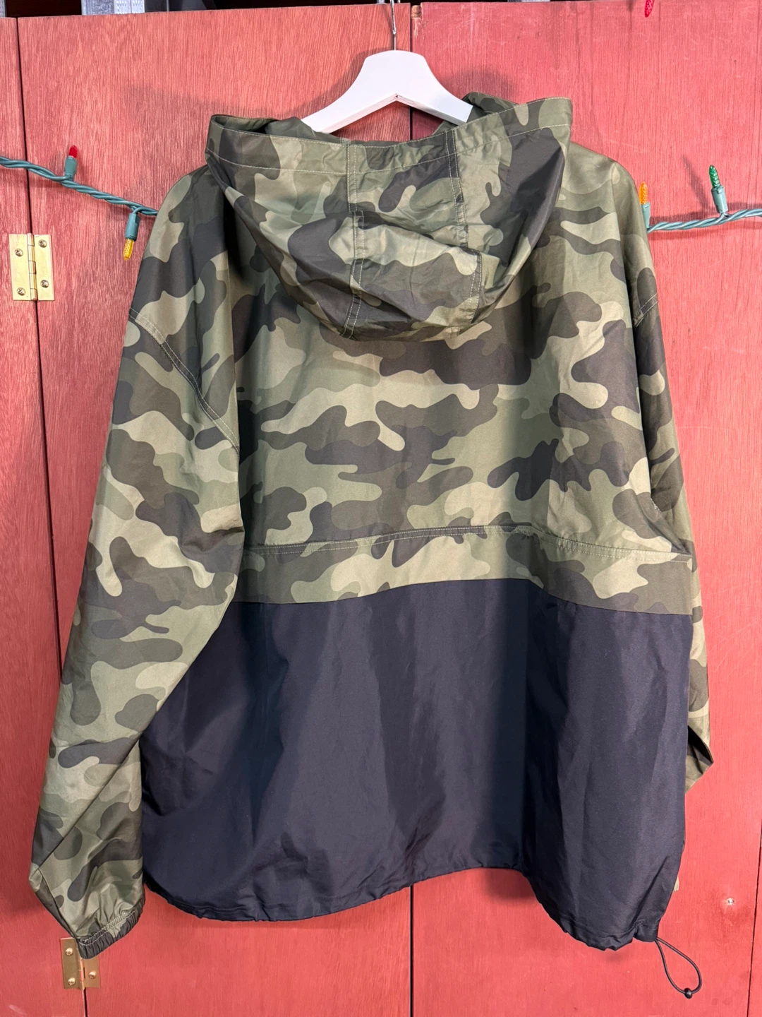 Champion Men’s Camo Half Zip-Up Windbreaker Jacket Size Xl - photo 3