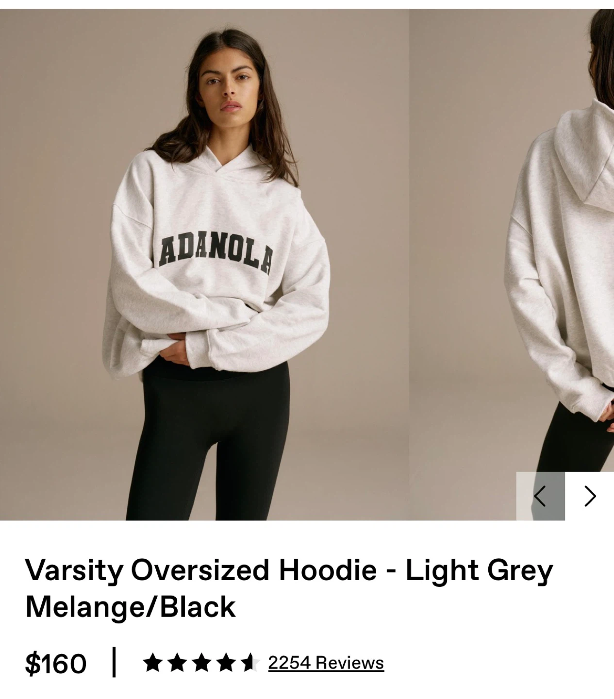 Adanola hoodie - size xs