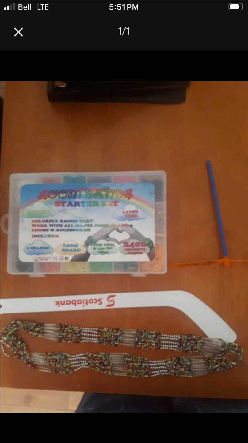 Loom Bands Starter Kit with 2400 Colorful Bands