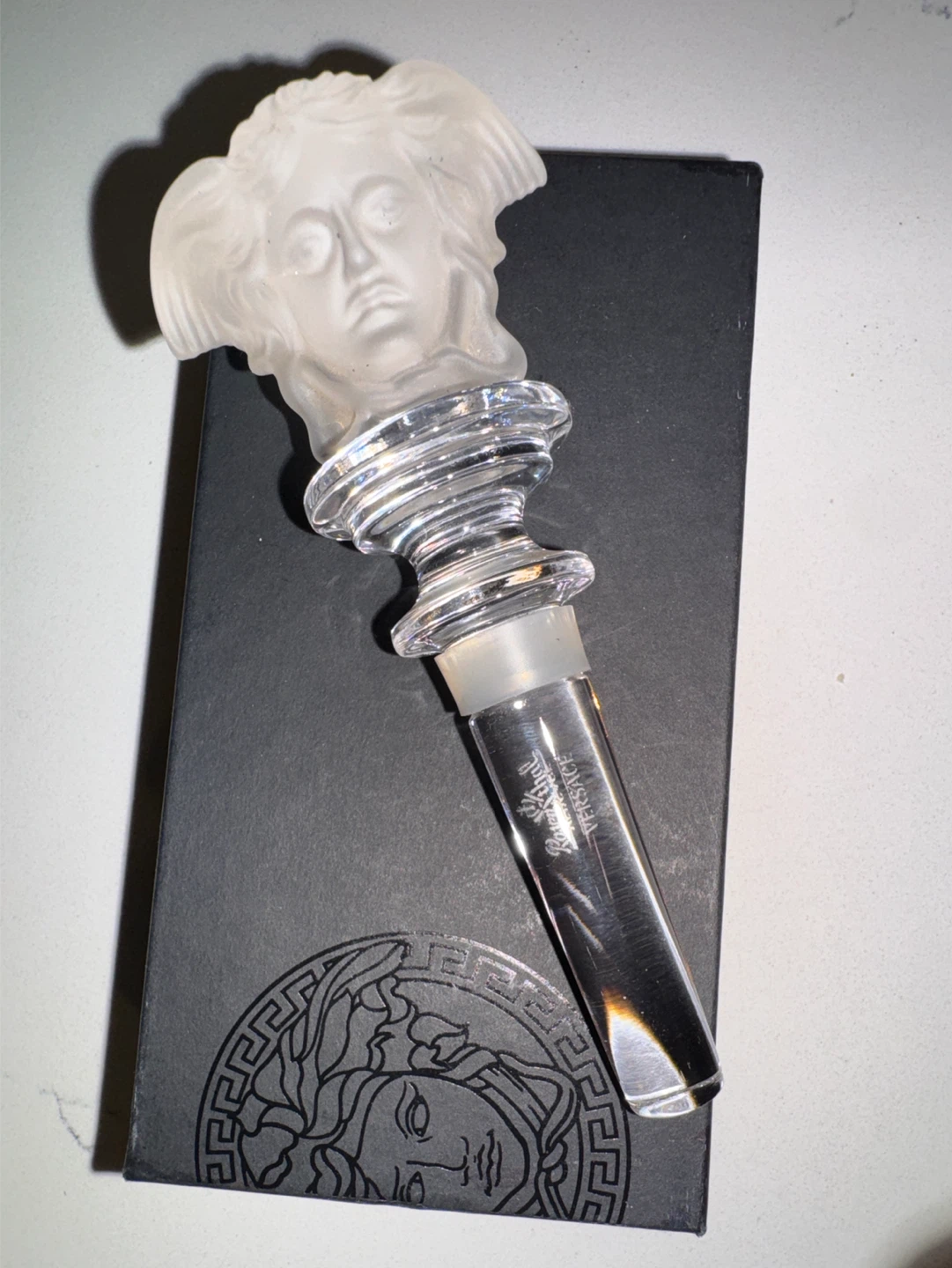 NEW Versace Treasury Decanter Topper (Authentic)